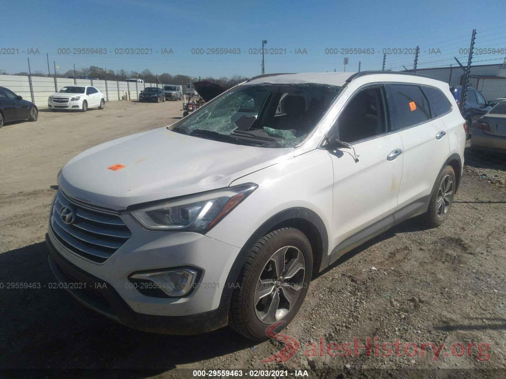 KM8SM4HF7GU146584 2016 HYUNDAI SANTA FE