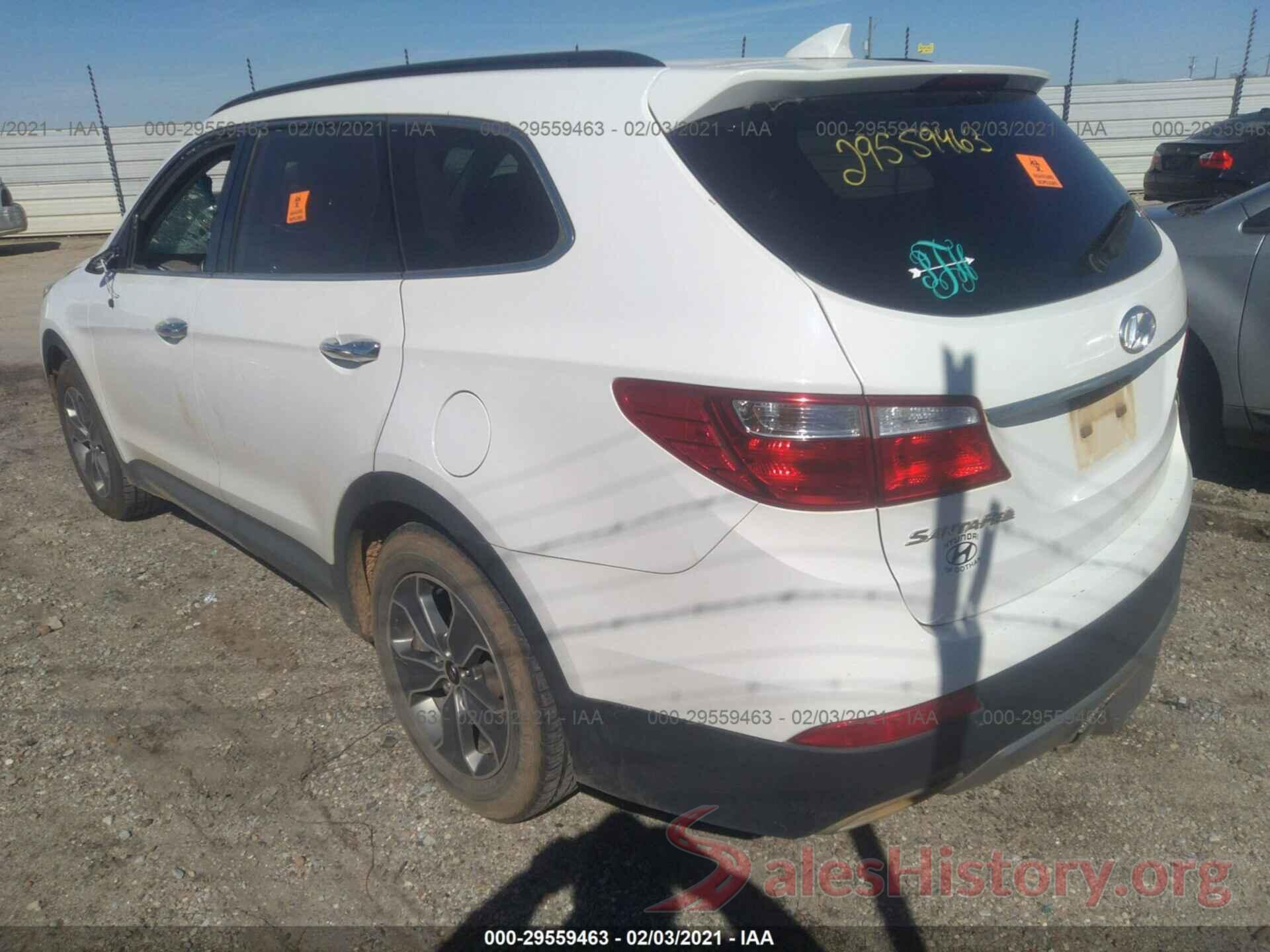 KM8SM4HF7GU146584 2016 HYUNDAI SANTA FE