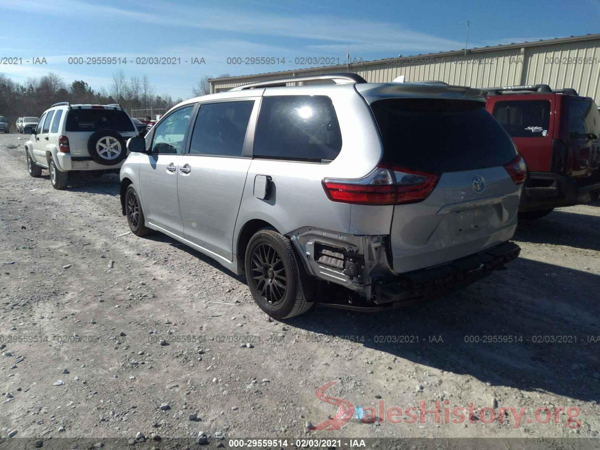 5TDYZ3DCXLS043681 2020 TOYOTA SIENNA