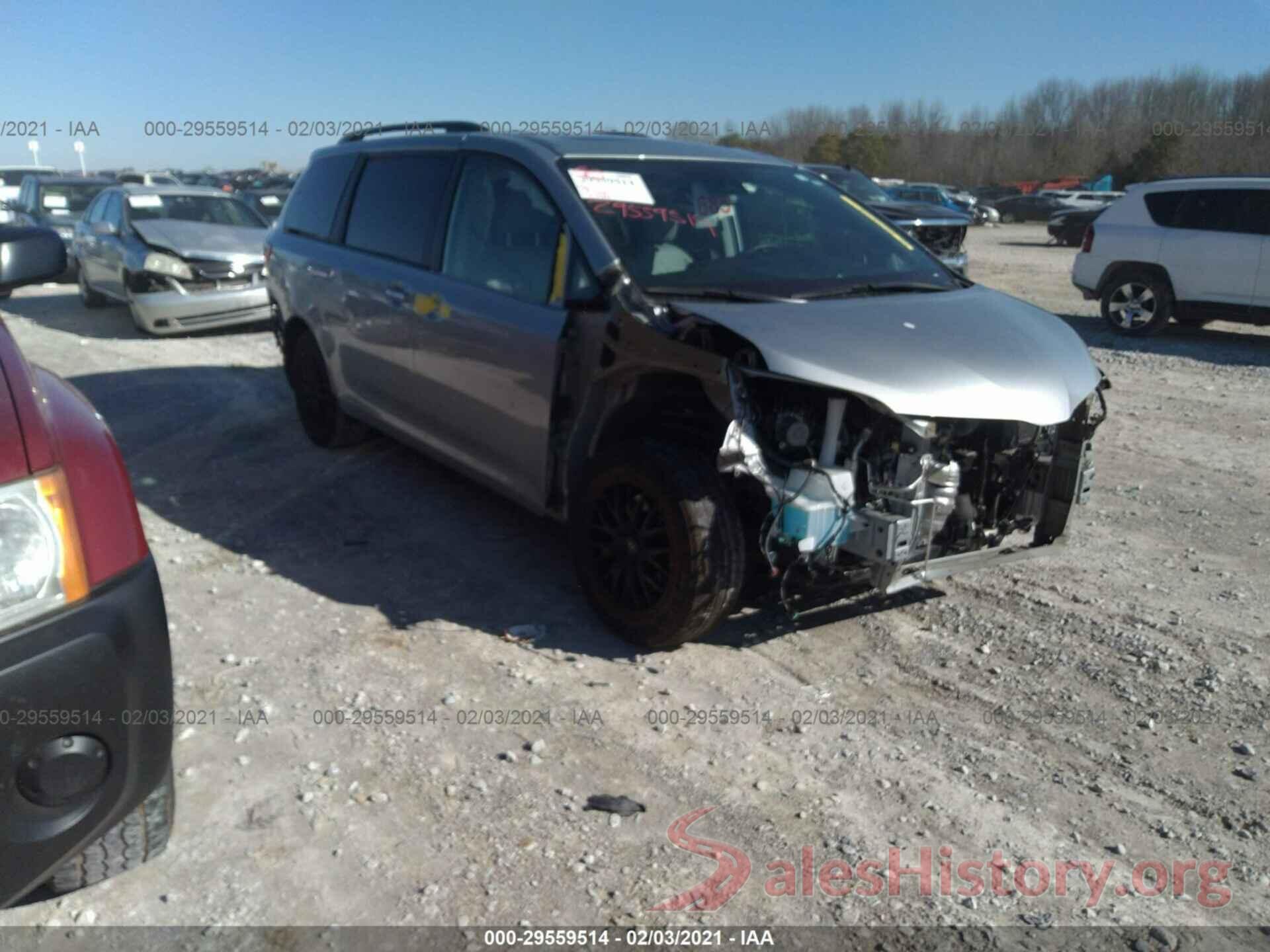 5TDYZ3DCXLS043681 2020 TOYOTA SIENNA