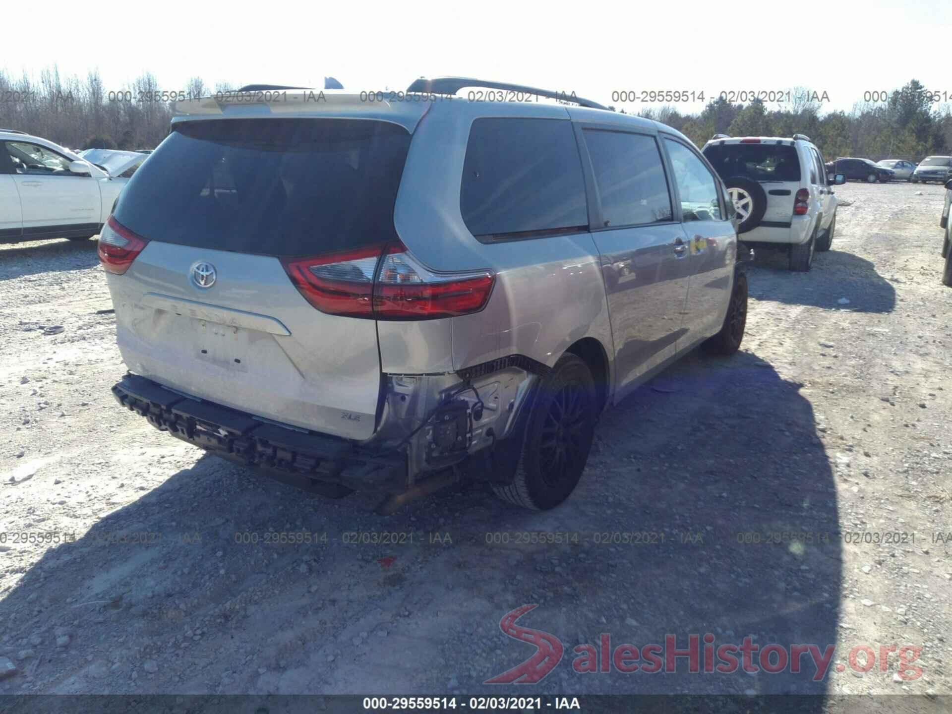 5TDYZ3DCXLS043681 2020 TOYOTA SIENNA