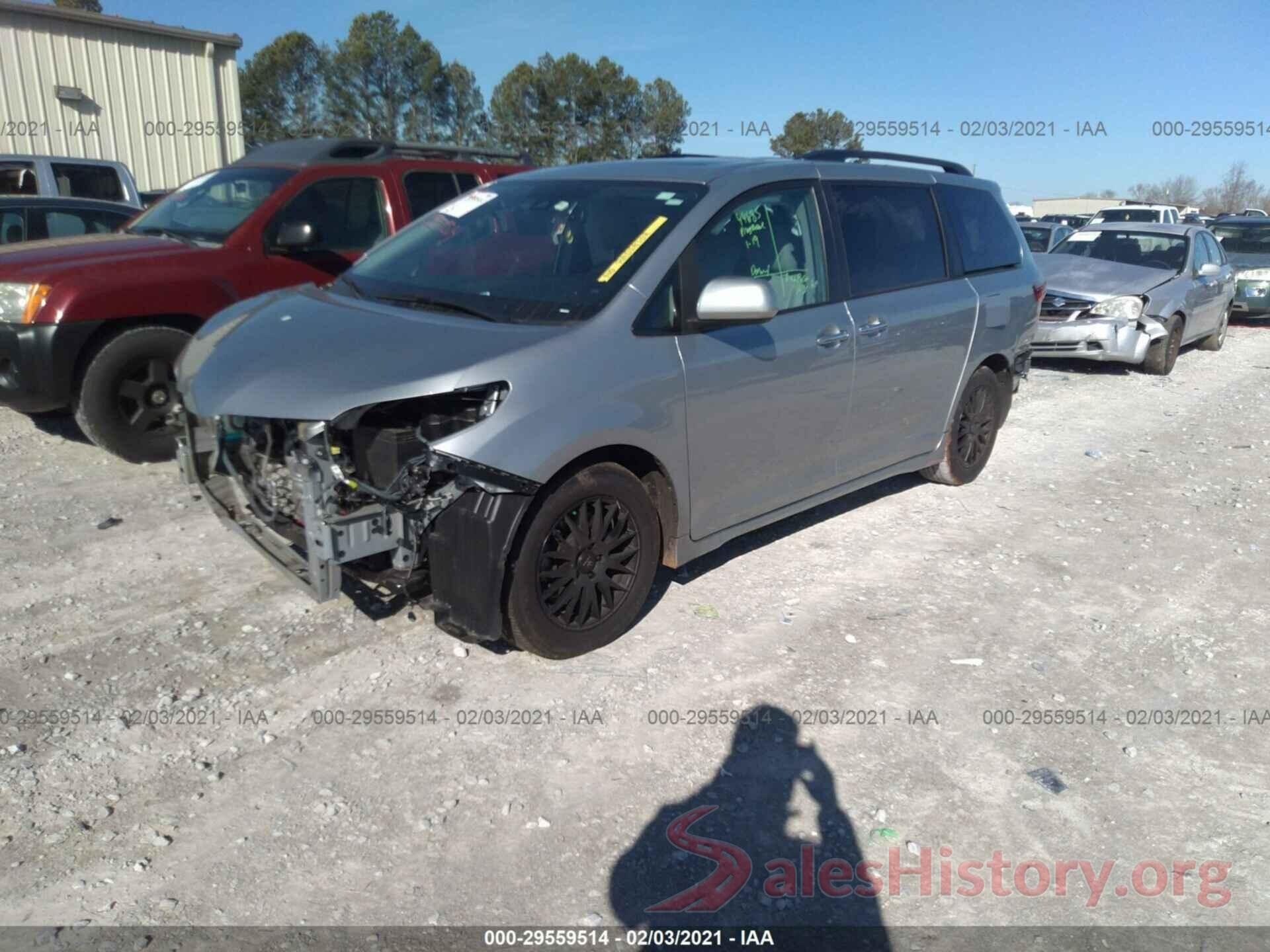 5TDYZ3DCXLS043681 2020 TOYOTA SIENNA