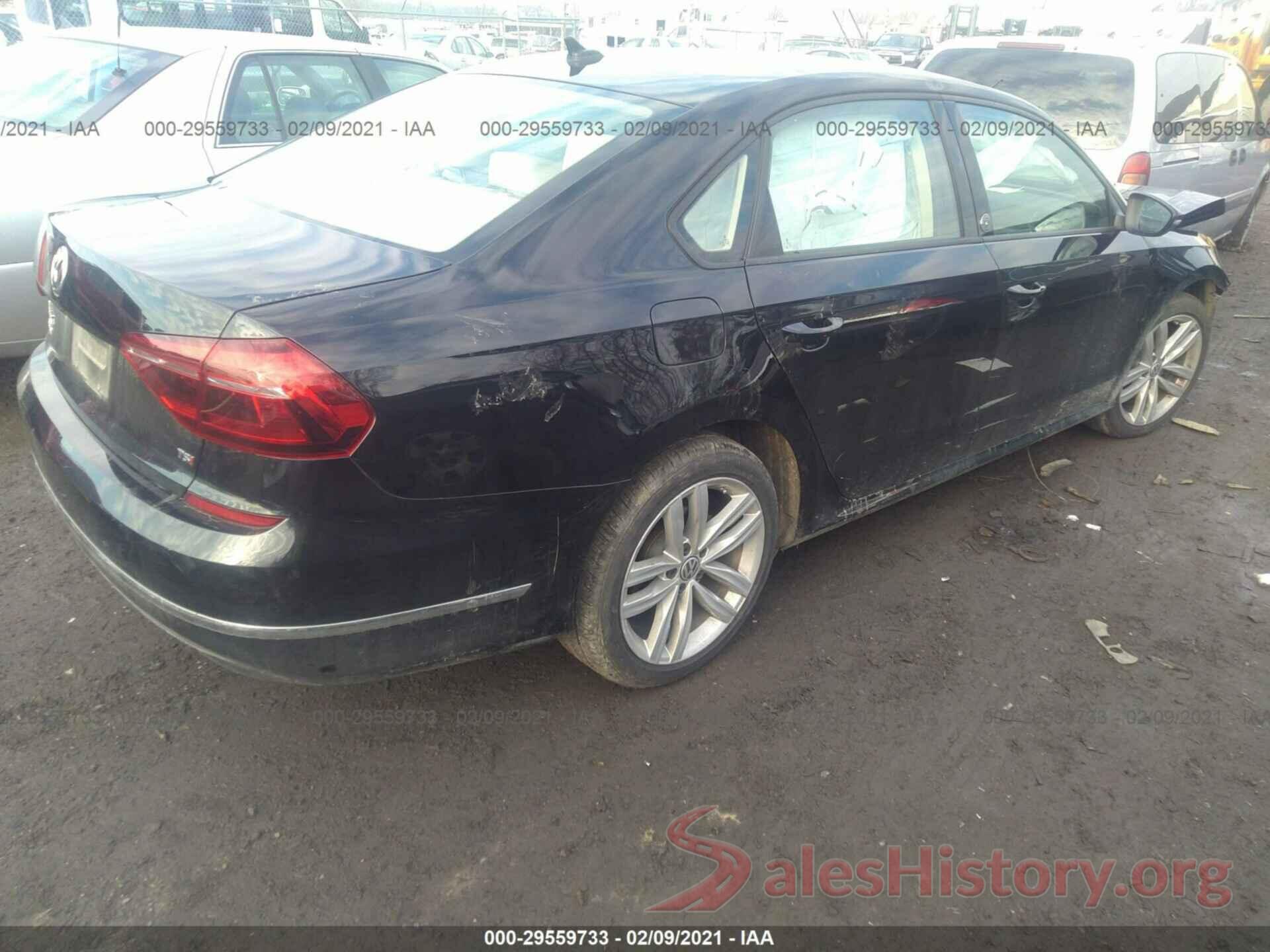 1VWLA7A32KC000821 2019 VOLKSWAGEN PASSAT