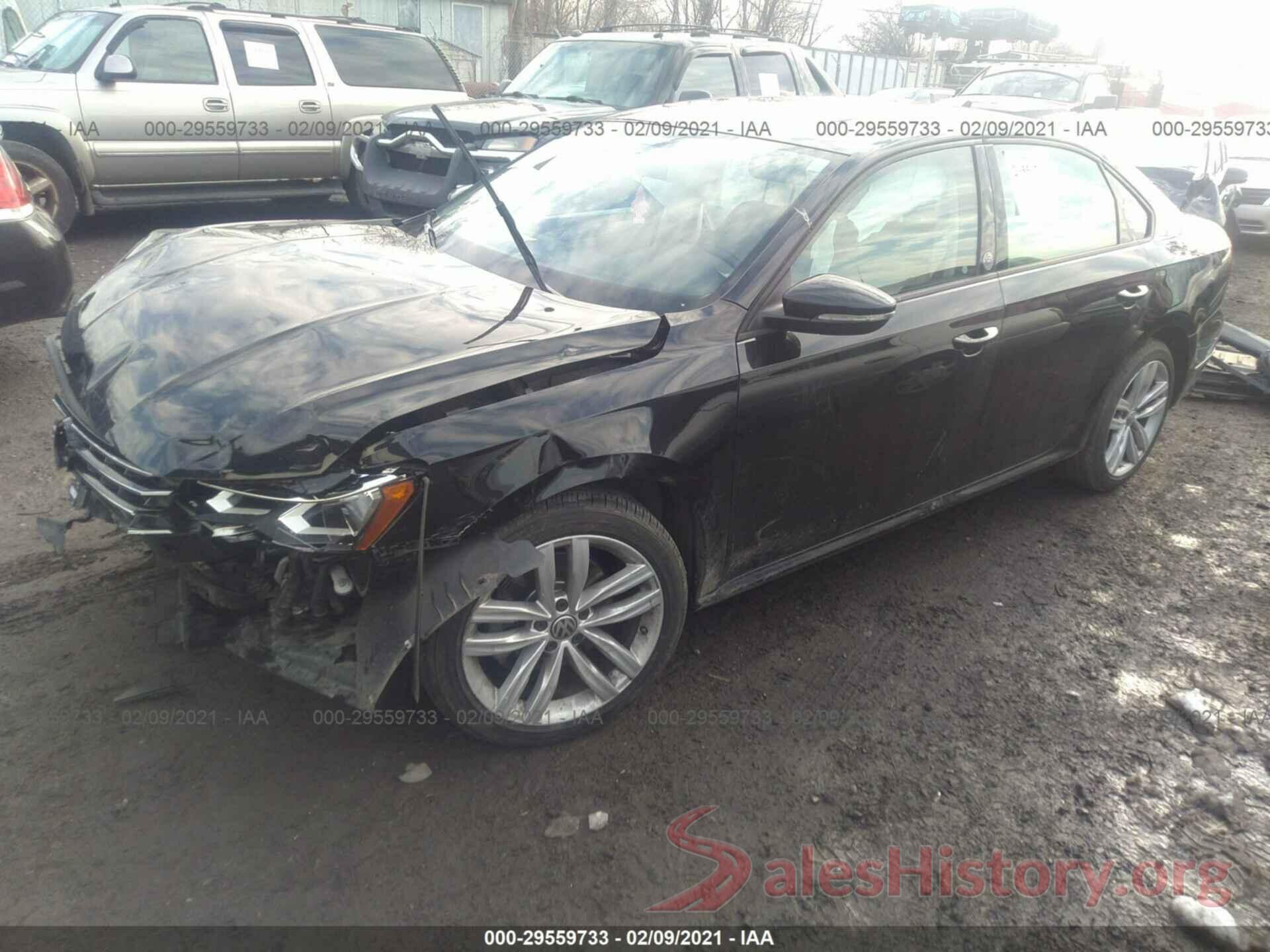 1VWLA7A32KC000821 2019 VOLKSWAGEN PASSAT