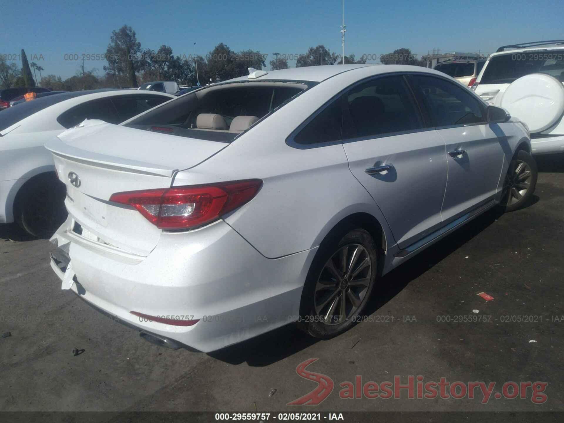 5NPE34AF1HH439195 2017 HYUNDAI SONATA