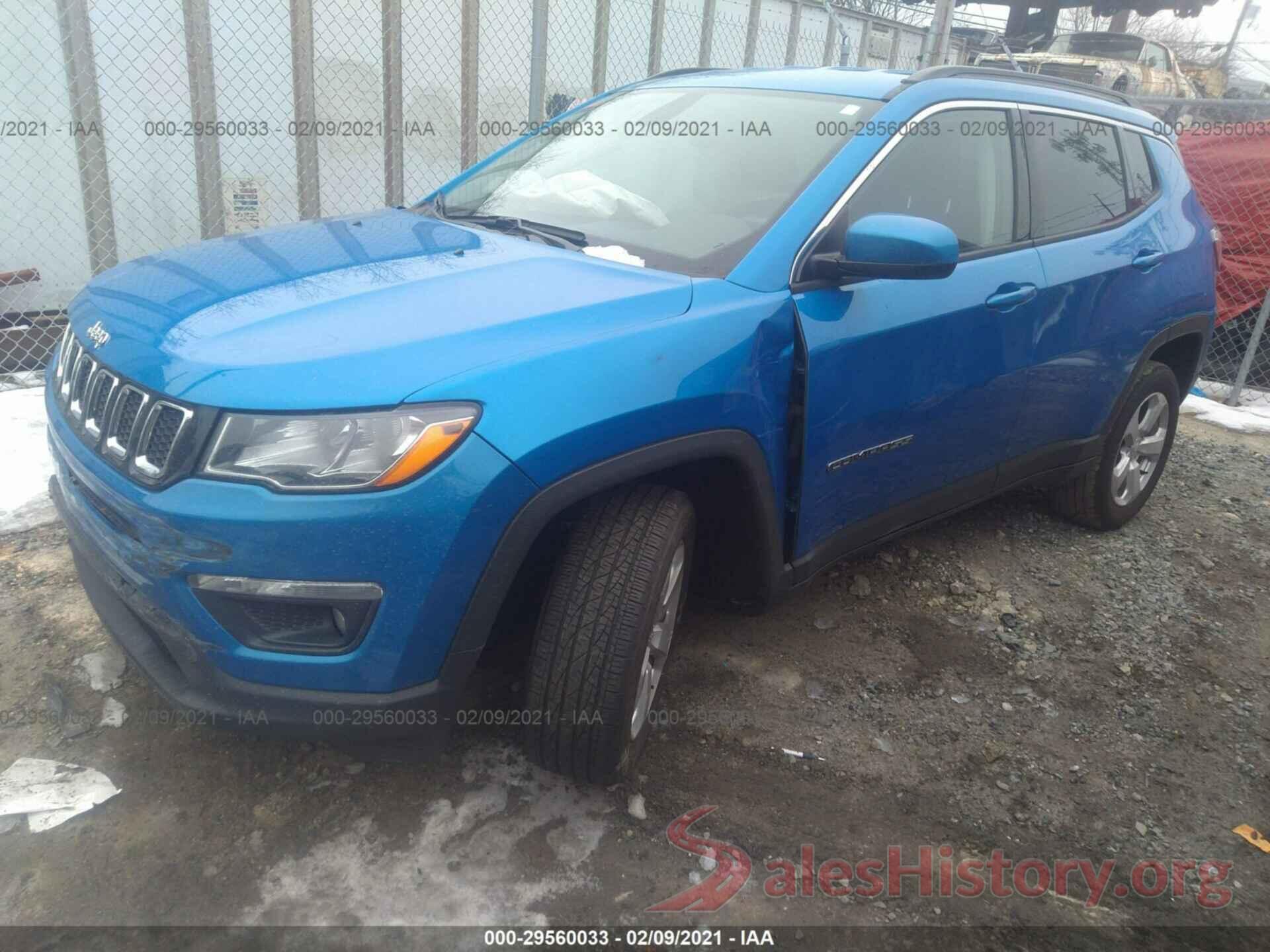 3C4NJDBB2KT690185 2019 JEEP COMPASS