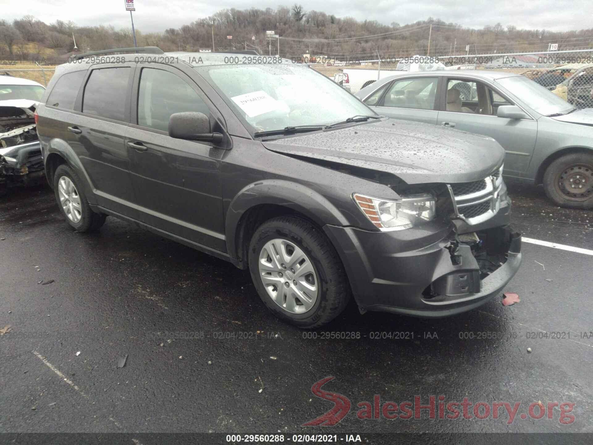 3C4PDCAB5JT187289 2018 DODGE JOURNEY