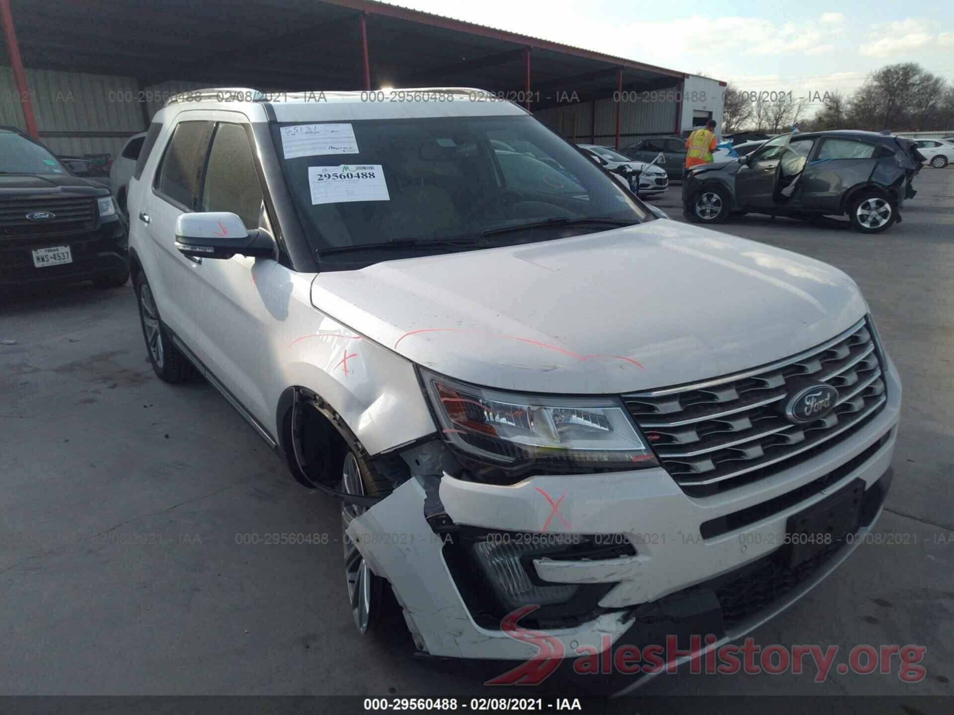 1FM5K7F81HGE36537 2017 FORD EXPLORER