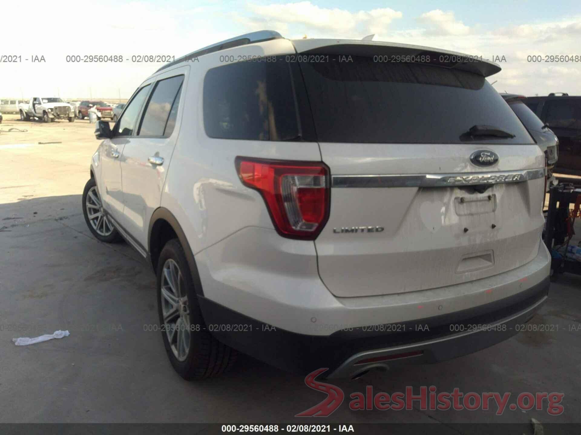 1FM5K7F81HGE36537 2017 FORD EXPLORER