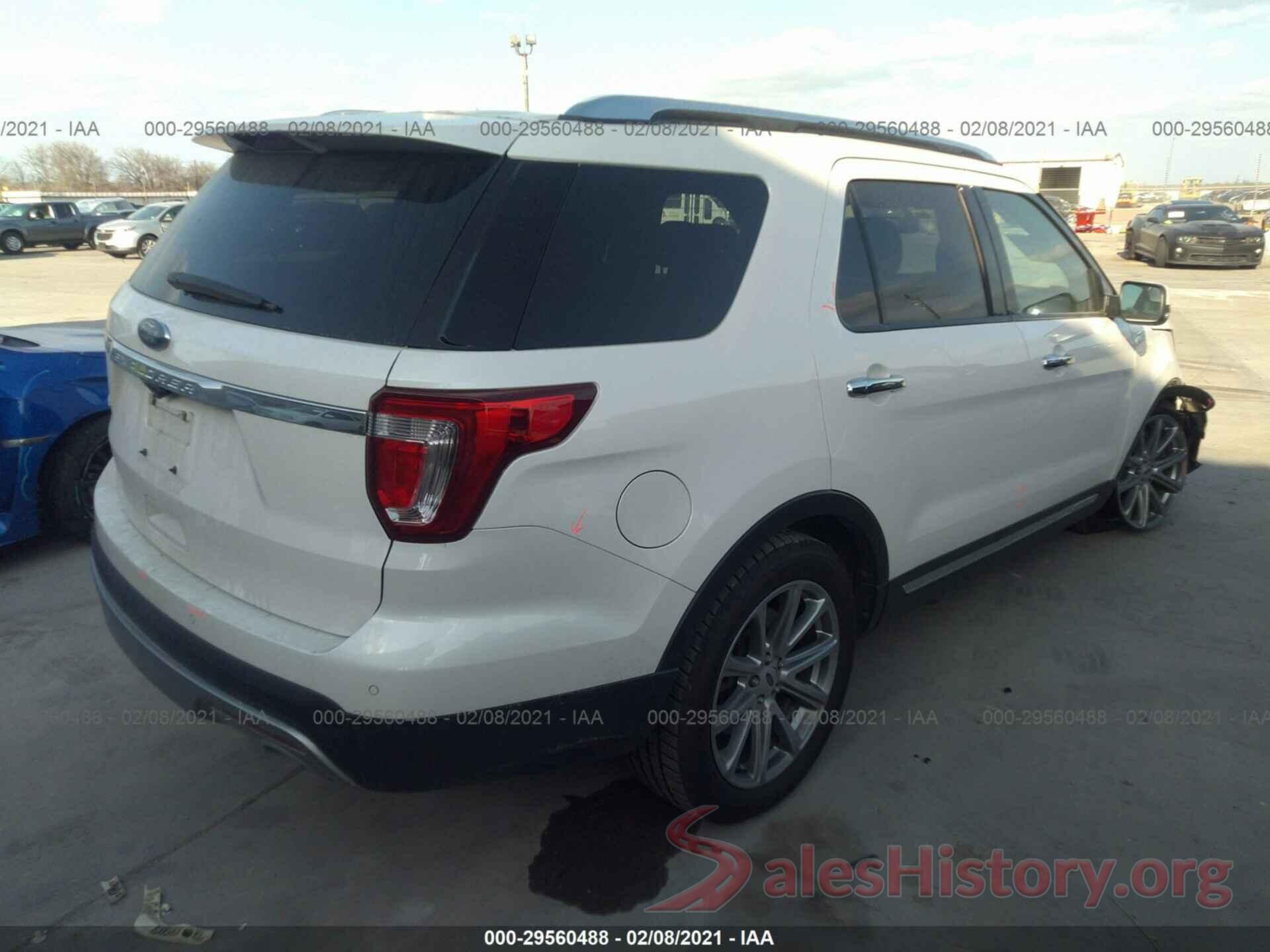 1FM5K7F81HGE36537 2017 FORD EXPLORER