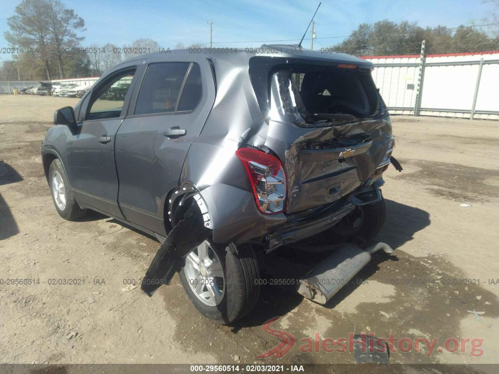 3GNCJKSB6LL176604 2020 CHEVROLET TRAX