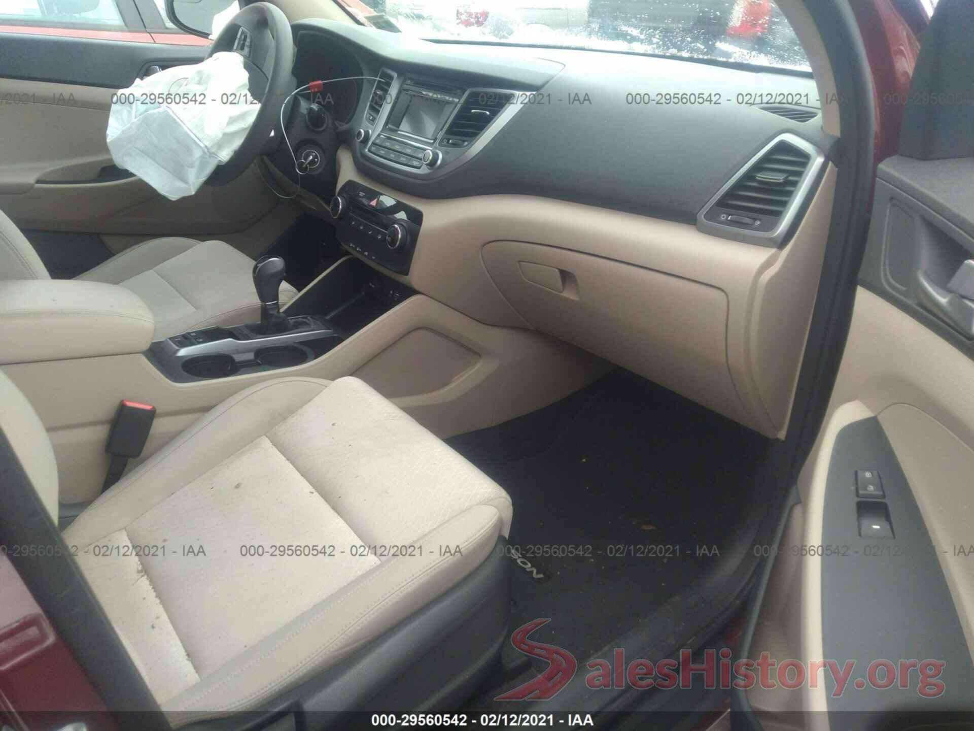 KM8J3CA48HU290549 2017 HYUNDAI TUCSON