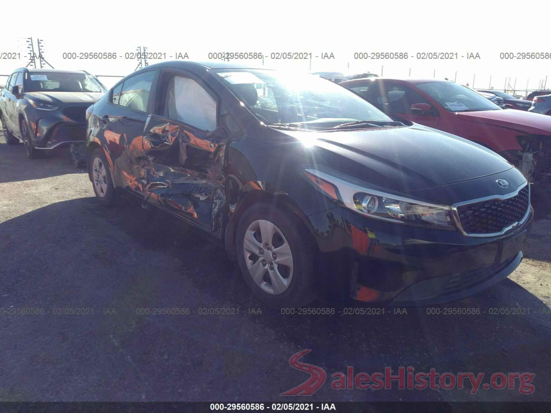 3KPFK4A79JE192874 2018 KIA FORTE