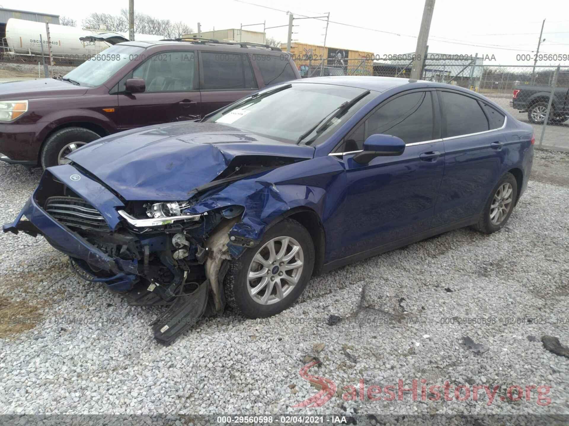 3FA6P0G72GR317660 2016 FORD FUSION