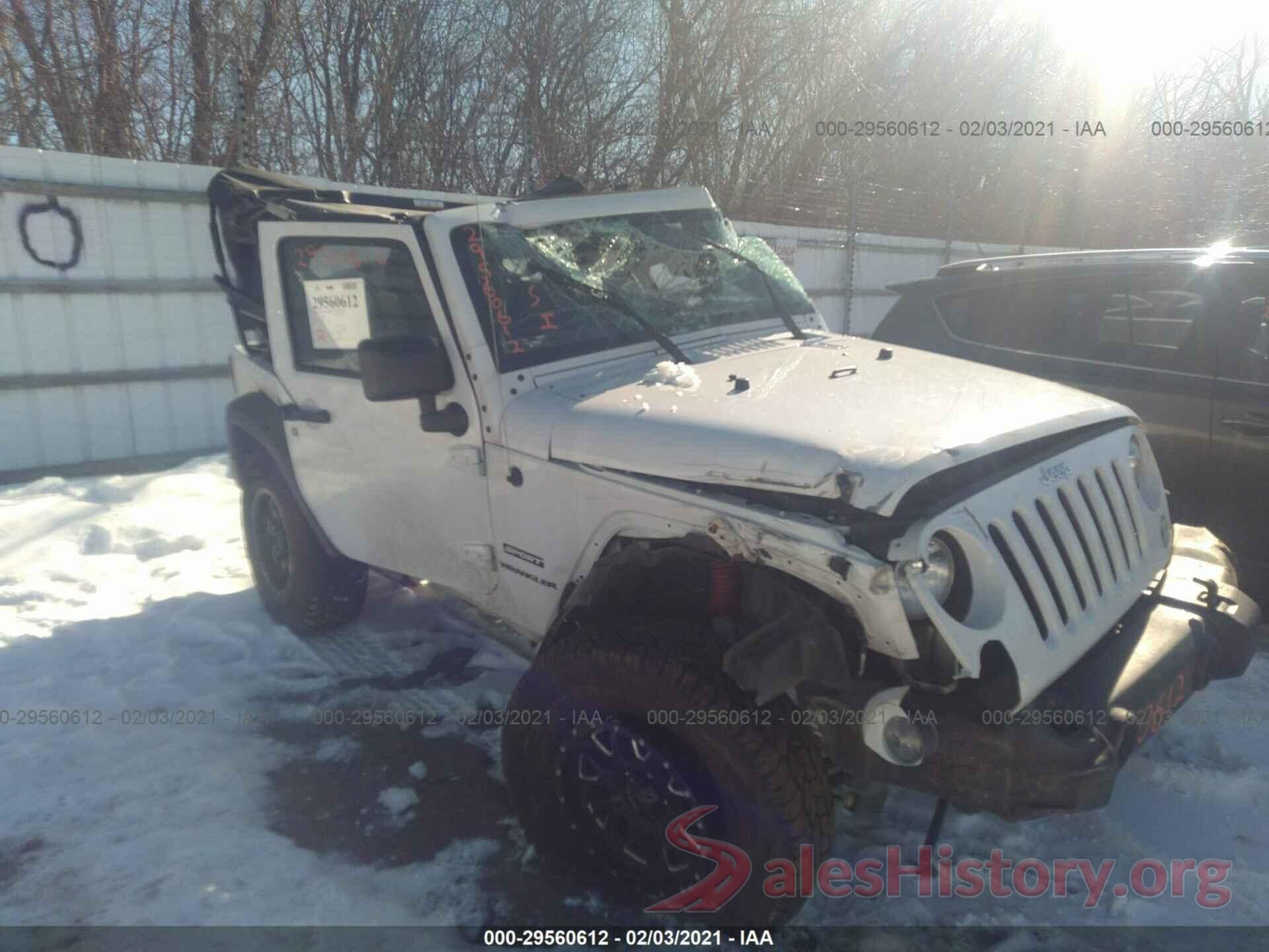 1C4AJWAG3GL267495 2016 JEEP WRANGLER