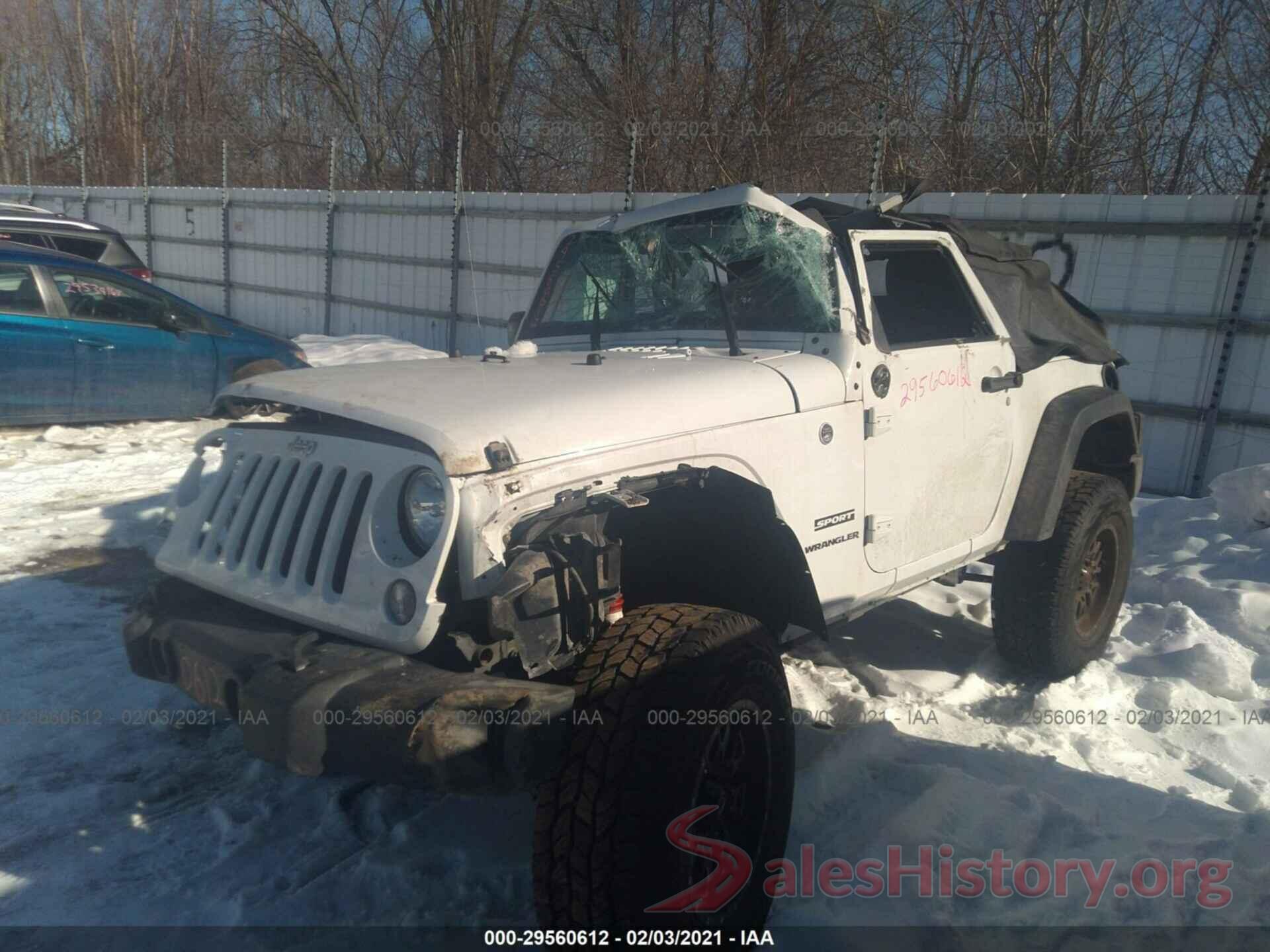 1C4AJWAG3GL267495 2016 JEEP WRANGLER