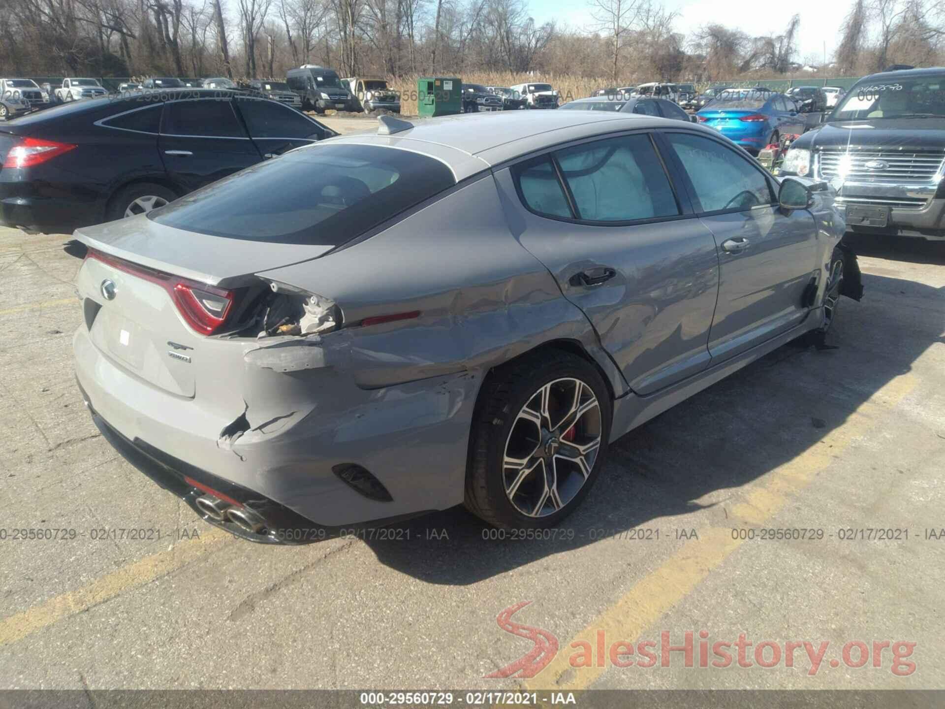 KNAE35LC1K6042478 2019 KIA STINGER