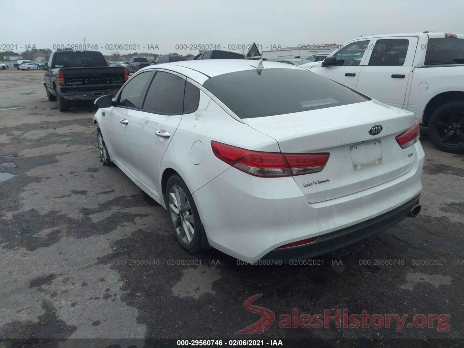 5XXGU4L30GG030141 2016 KIA OPTIMA