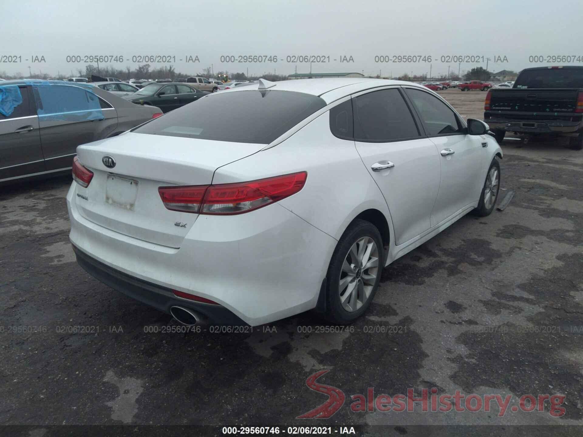 5XXGU4L30GG030141 2016 KIA OPTIMA