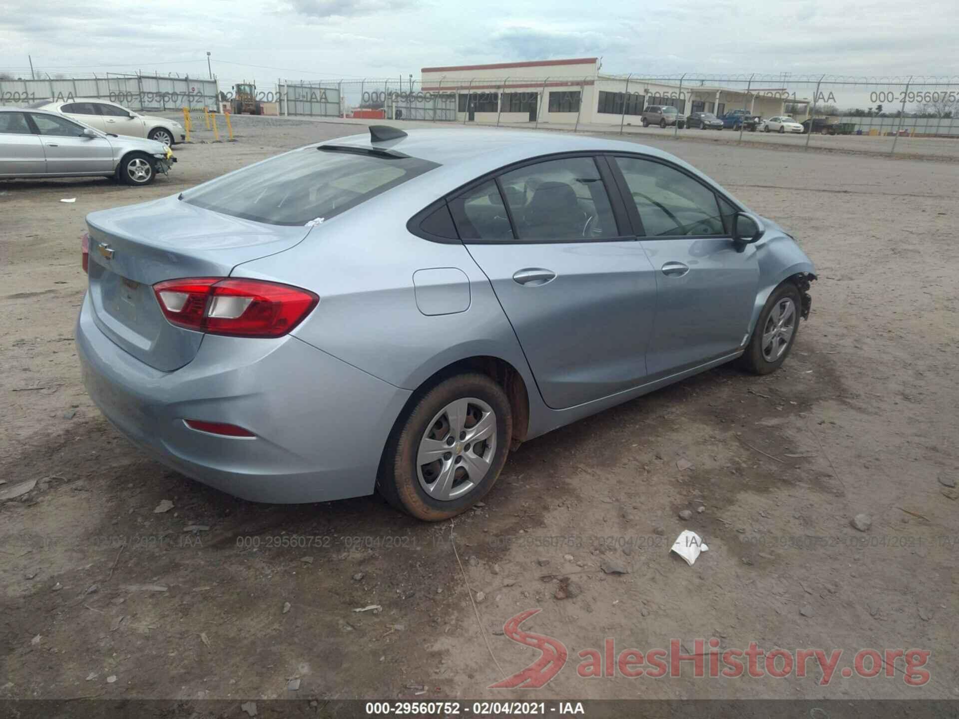 1G1BC5SMXJ7192185 2018 CHEVROLET CRUZE