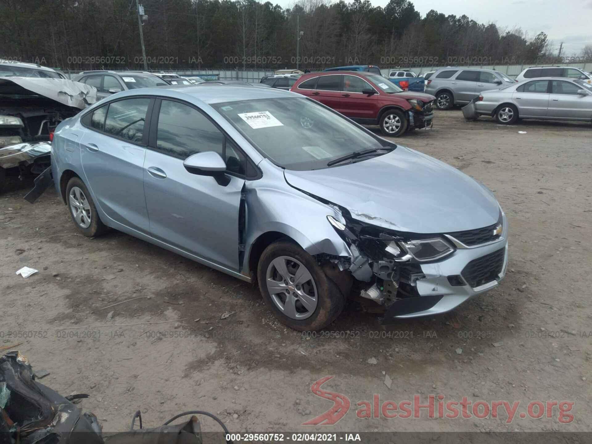 1G1BC5SMXJ7192185 2018 CHEVROLET CRUZE