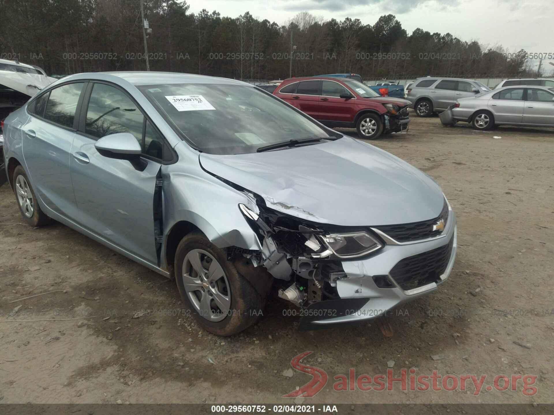 1G1BC5SMXJ7192185 2018 CHEVROLET CRUZE