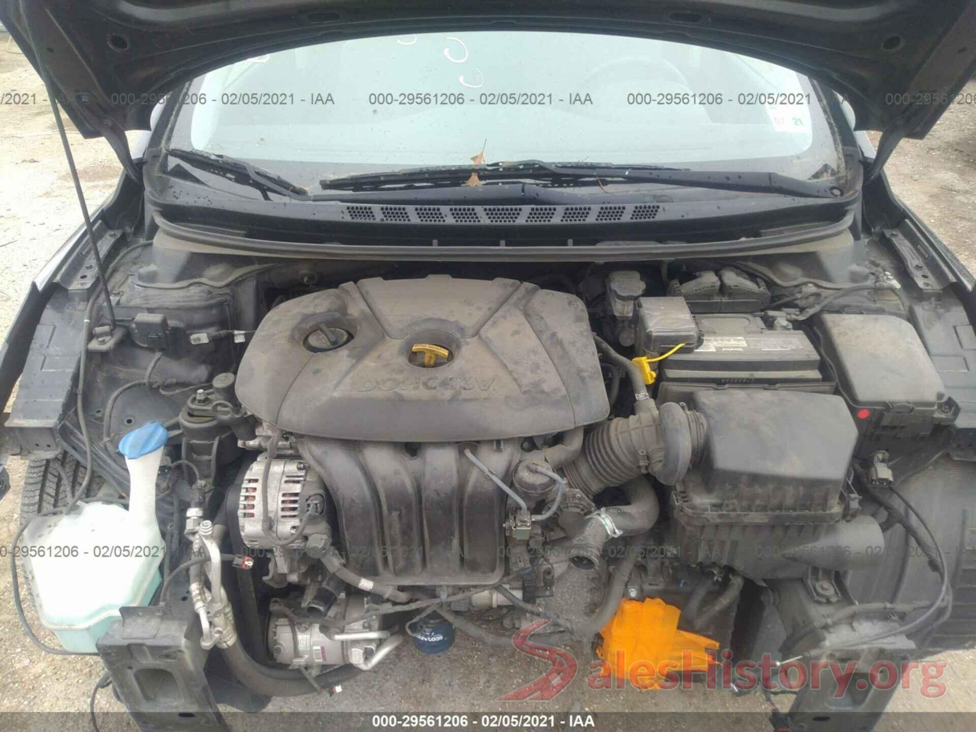 5NPDH4AE6GH743786 2016 HYUNDAI ELANTRA