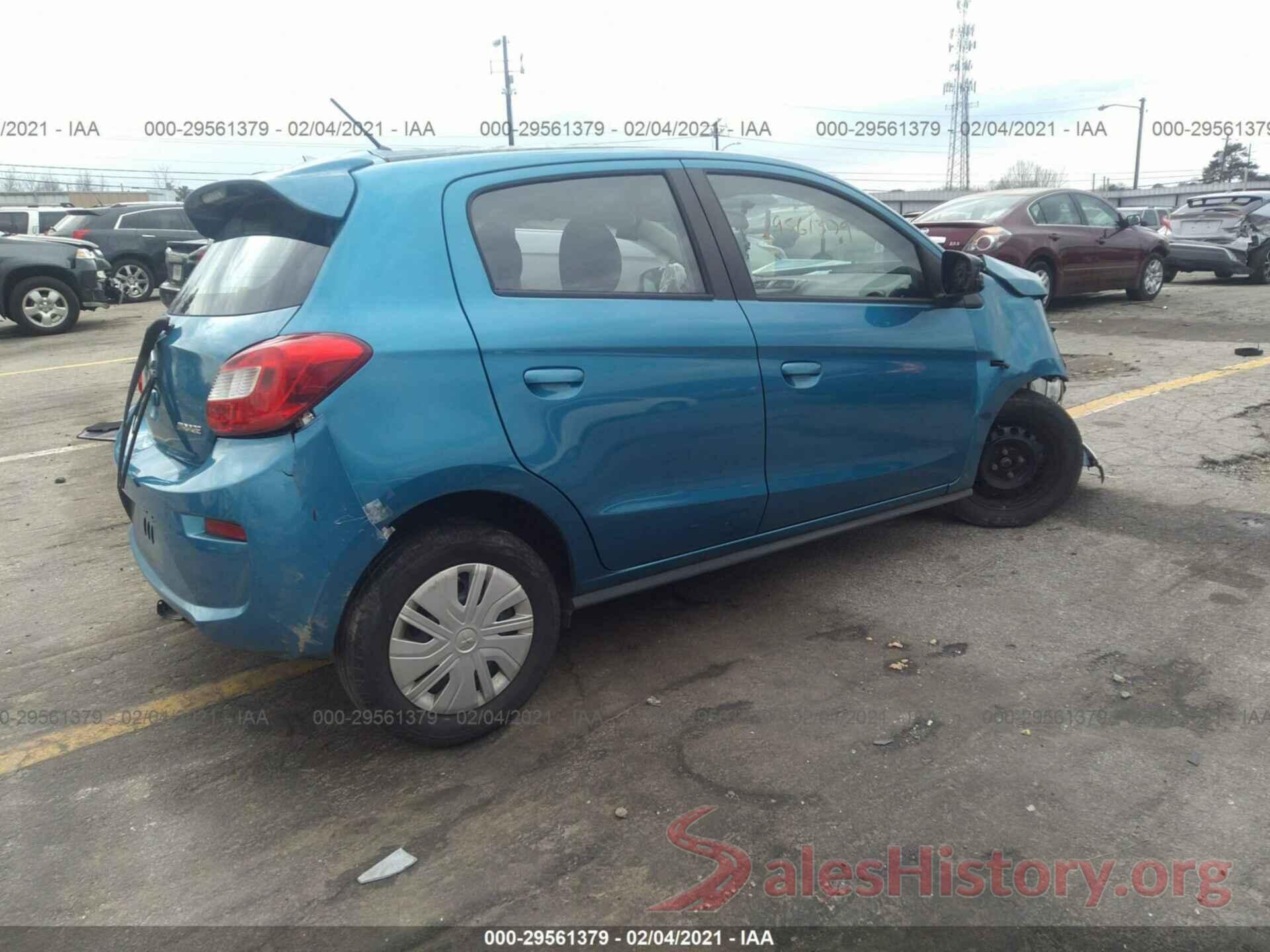 ML32A3HJ7HH015728 2017 MITSUBISHI MIRAGE