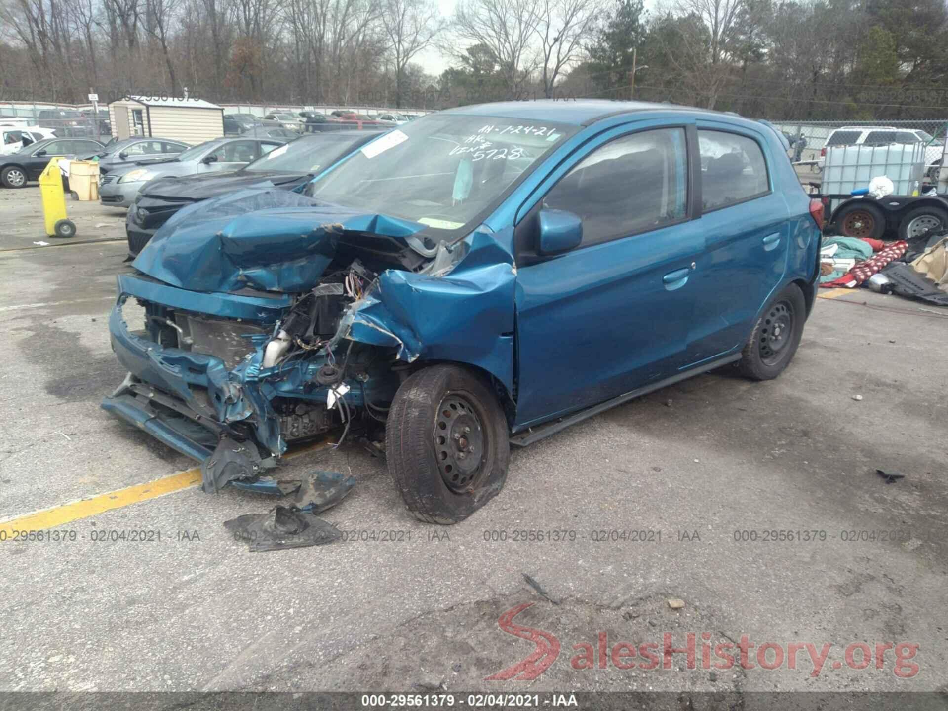 ML32A3HJ7HH015728 2017 MITSUBISHI MIRAGE