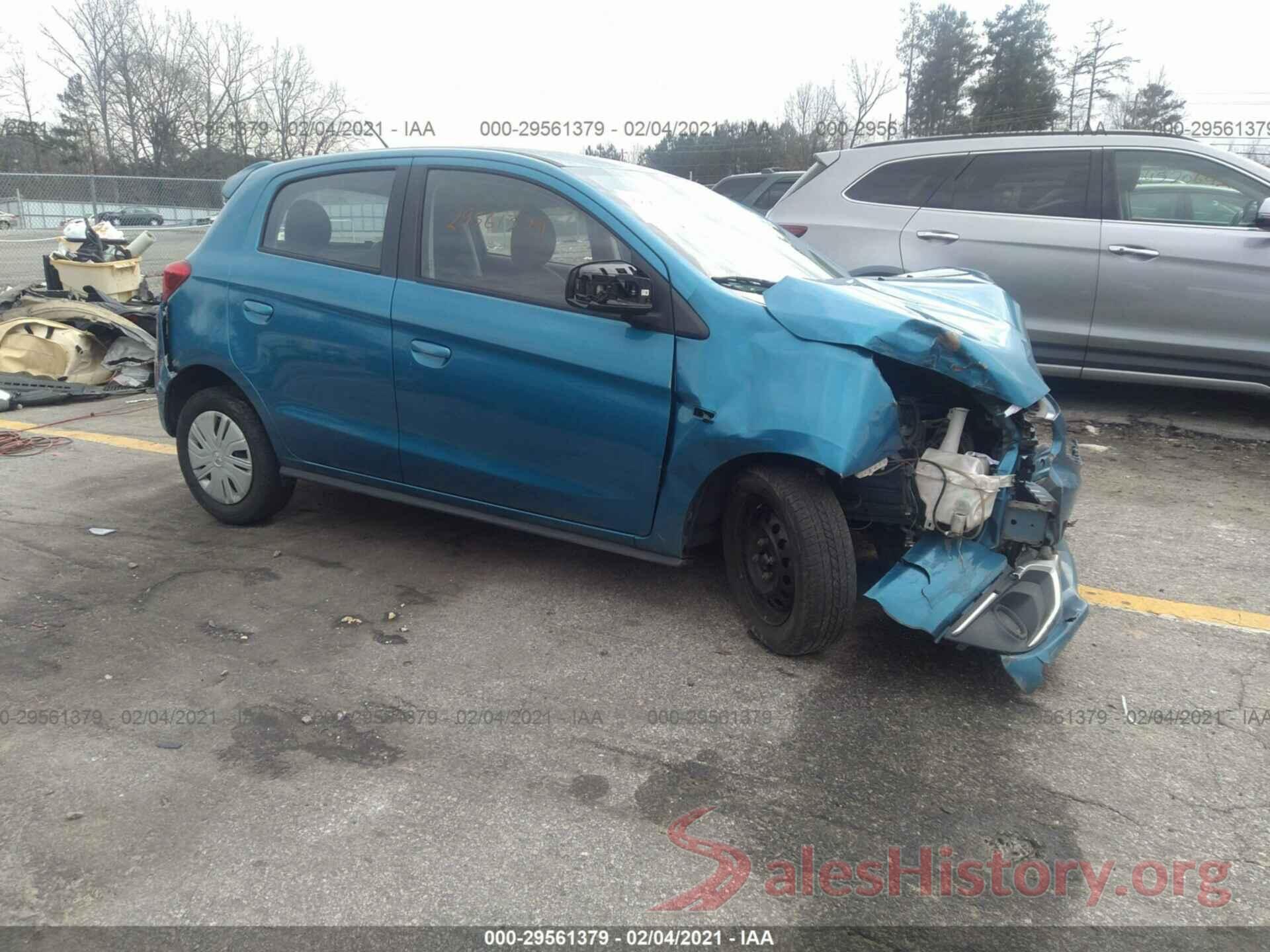 ML32A3HJ7HH015728 2017 MITSUBISHI MIRAGE