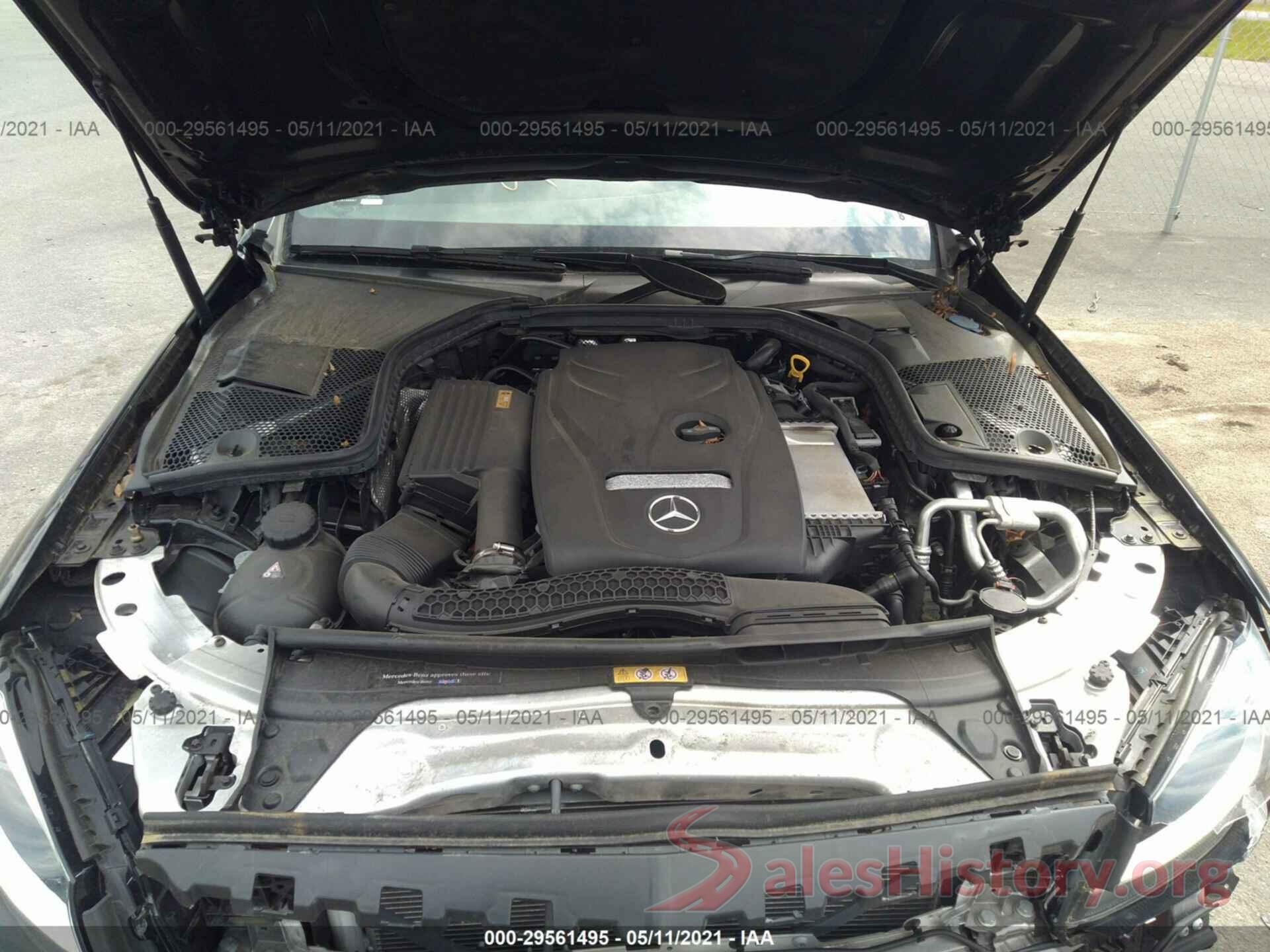 WDDWF4KB1JR422540 2018 MERCEDES-BENZ C-CLASS