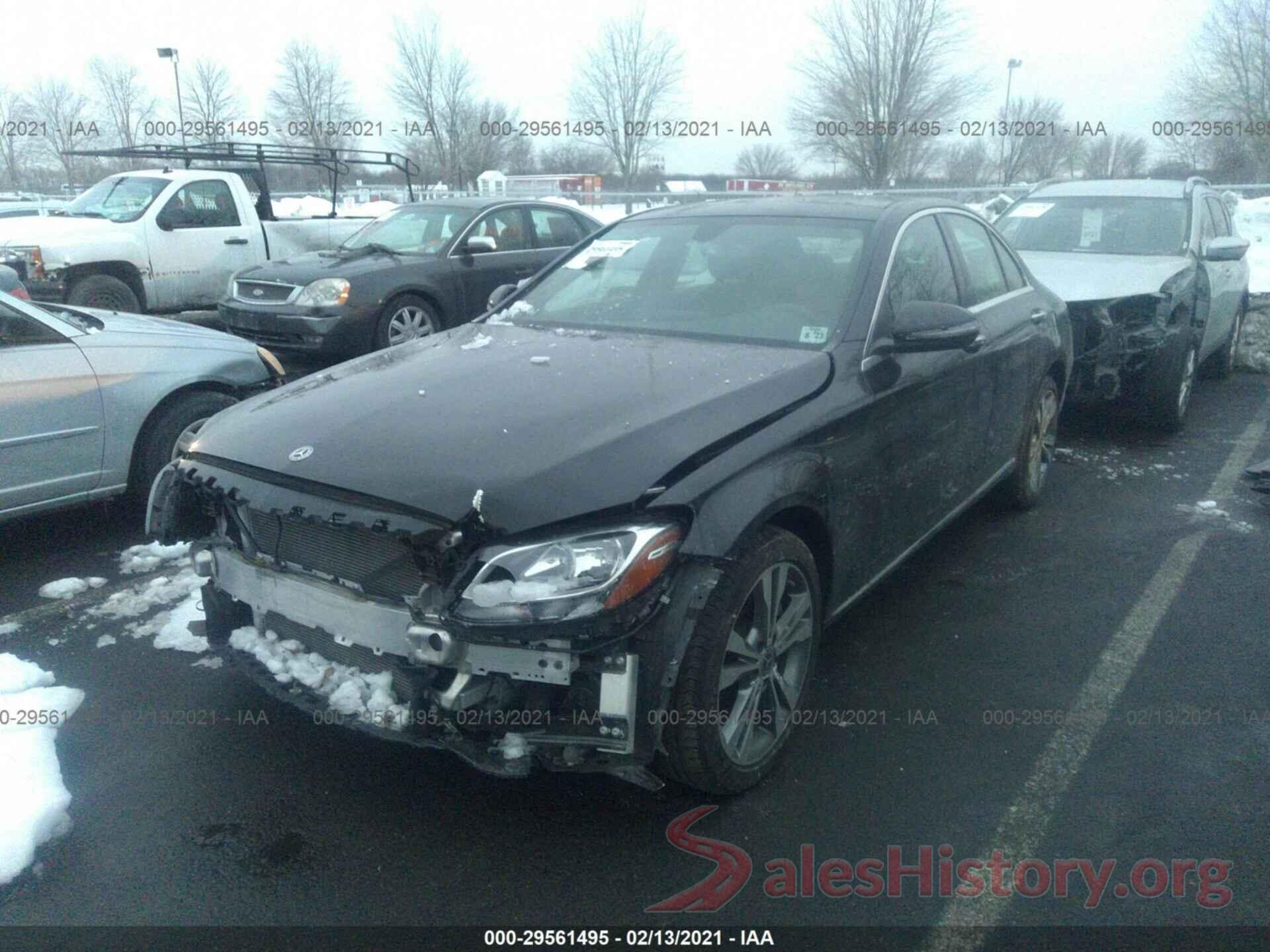 WDDWF4KB1JR422540 2018 MERCEDES-BENZ C-CLASS