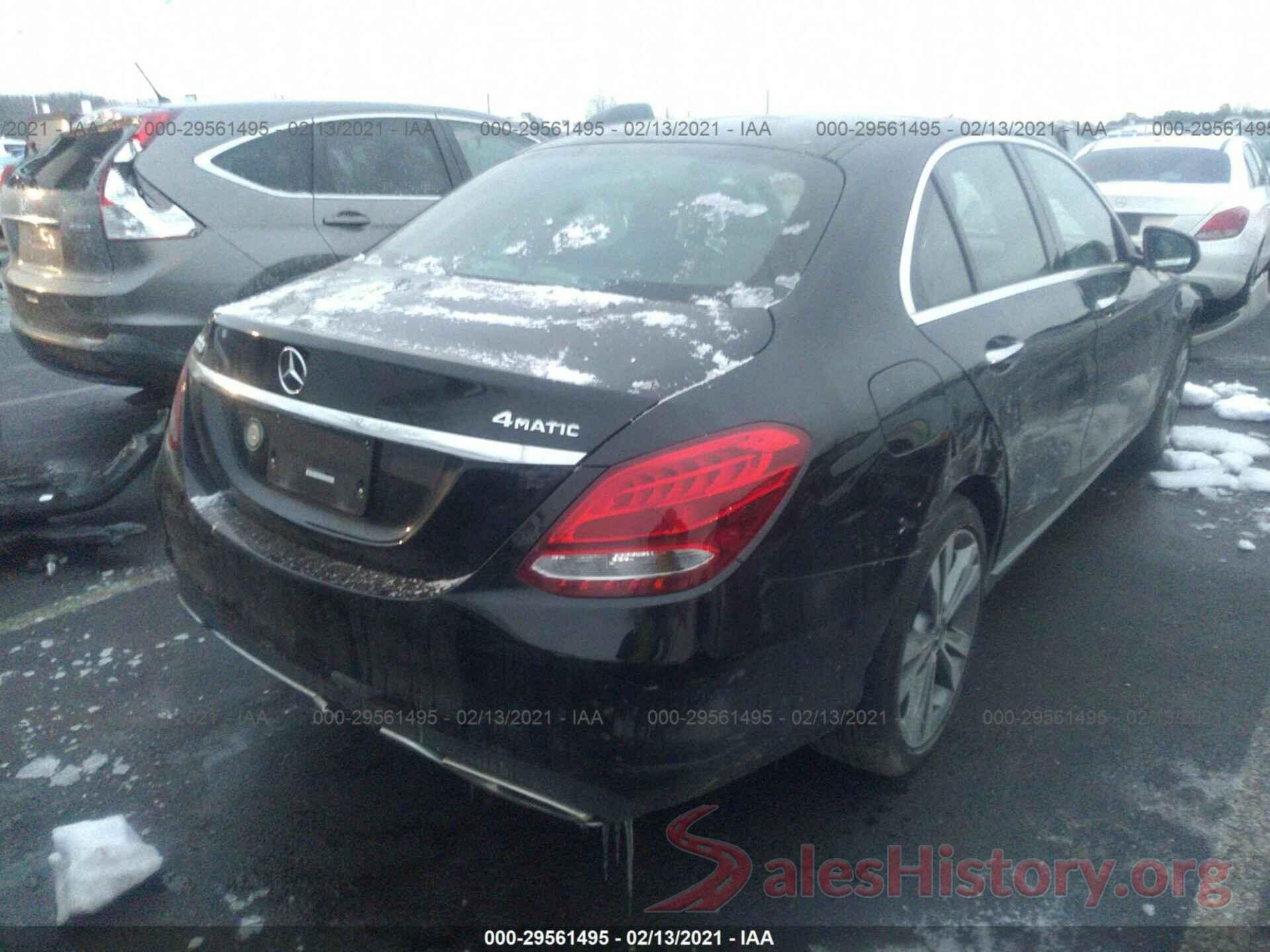 WDDWF4KB1JR422540 2018 MERCEDES-BENZ C-CLASS