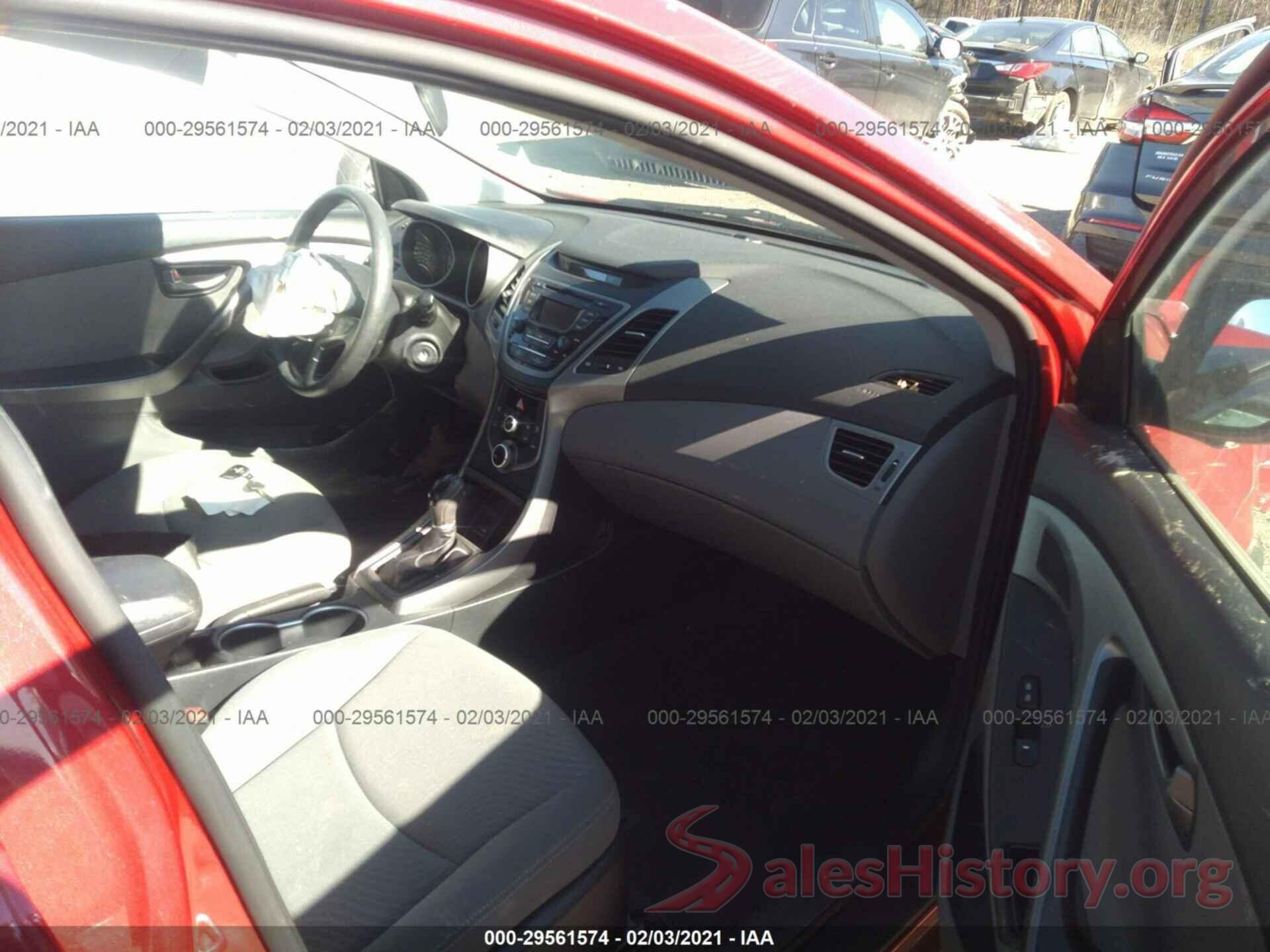 KMHDH4AE7GU541038 2016 HYUNDAI ELANTRA