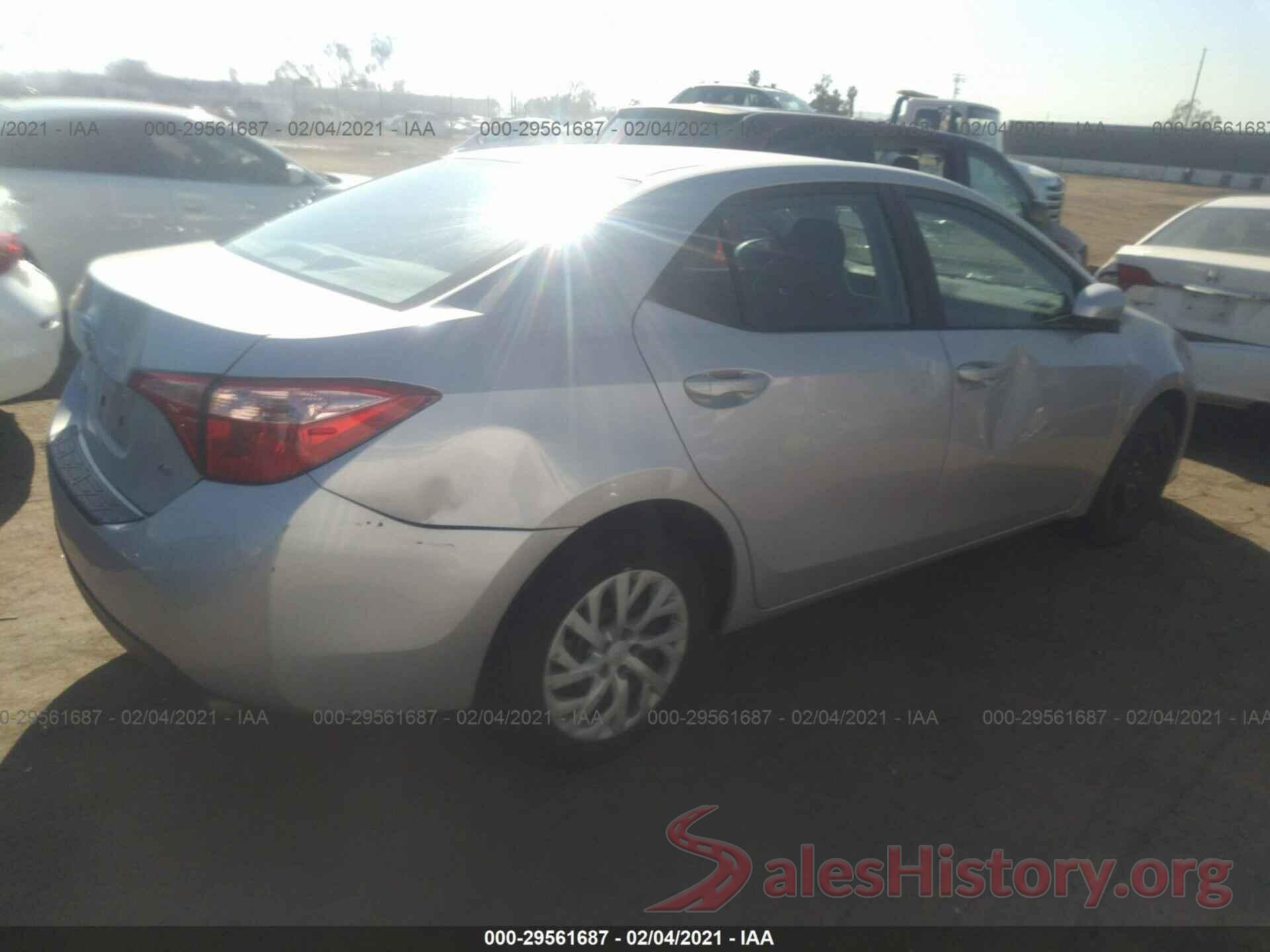 5YFBURHE7JP762329 2018 TOYOTA COROLLA