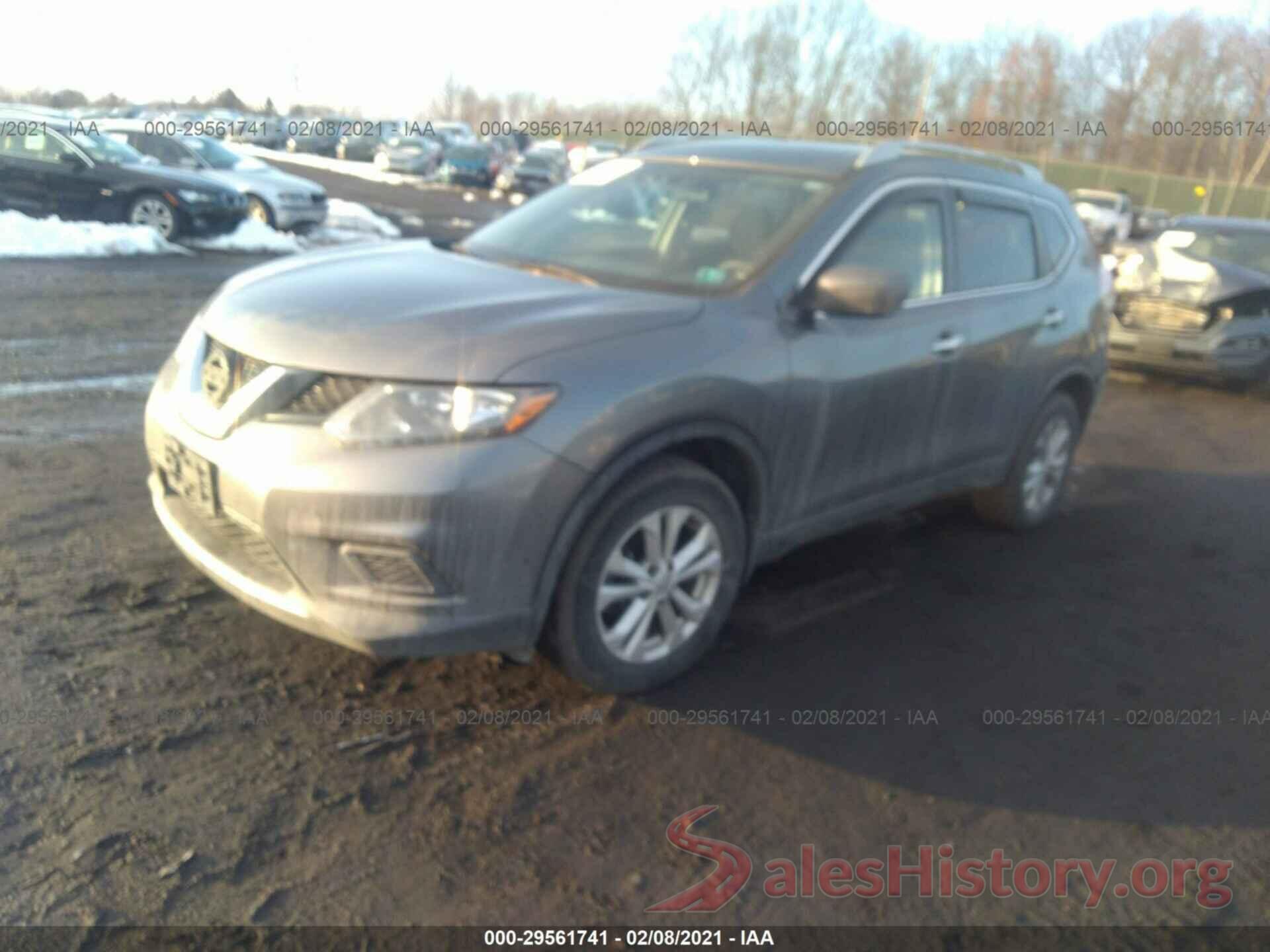 5N1AT2MV8GC846460 2016 NISSAN ROGUE