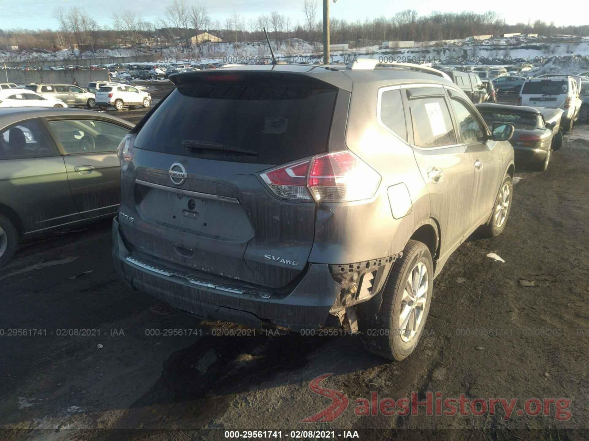 5N1AT2MV8GC846460 2016 NISSAN ROGUE