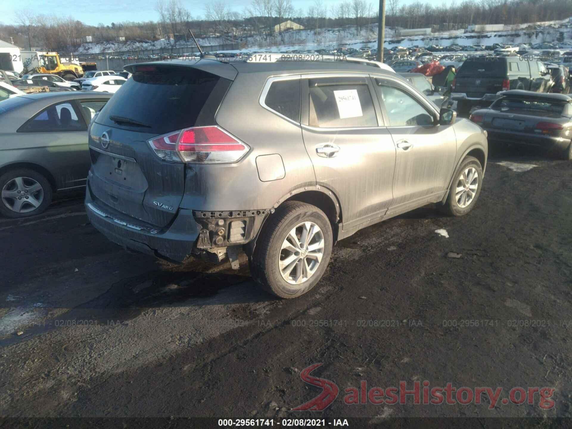 5N1AT2MV8GC846460 2016 NISSAN ROGUE