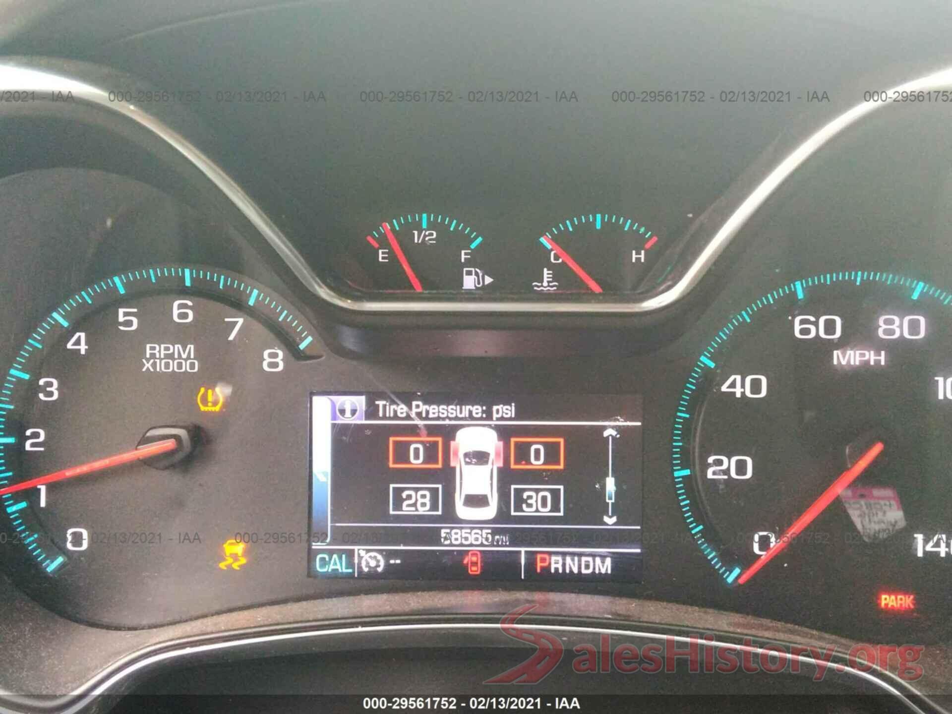 2G1105S38H9139781 2017 CHEVROLET IMPALA