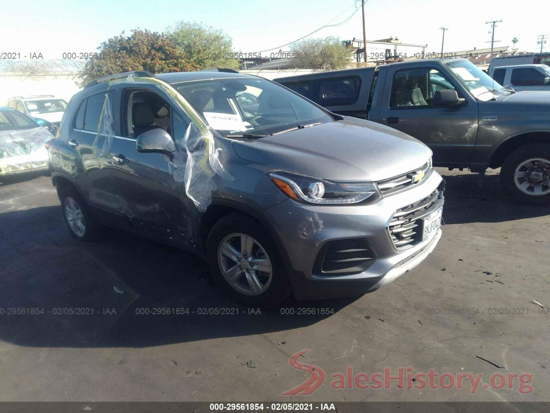 3GNCJLSBXLL231965 2020 CHEVROLET TRAX