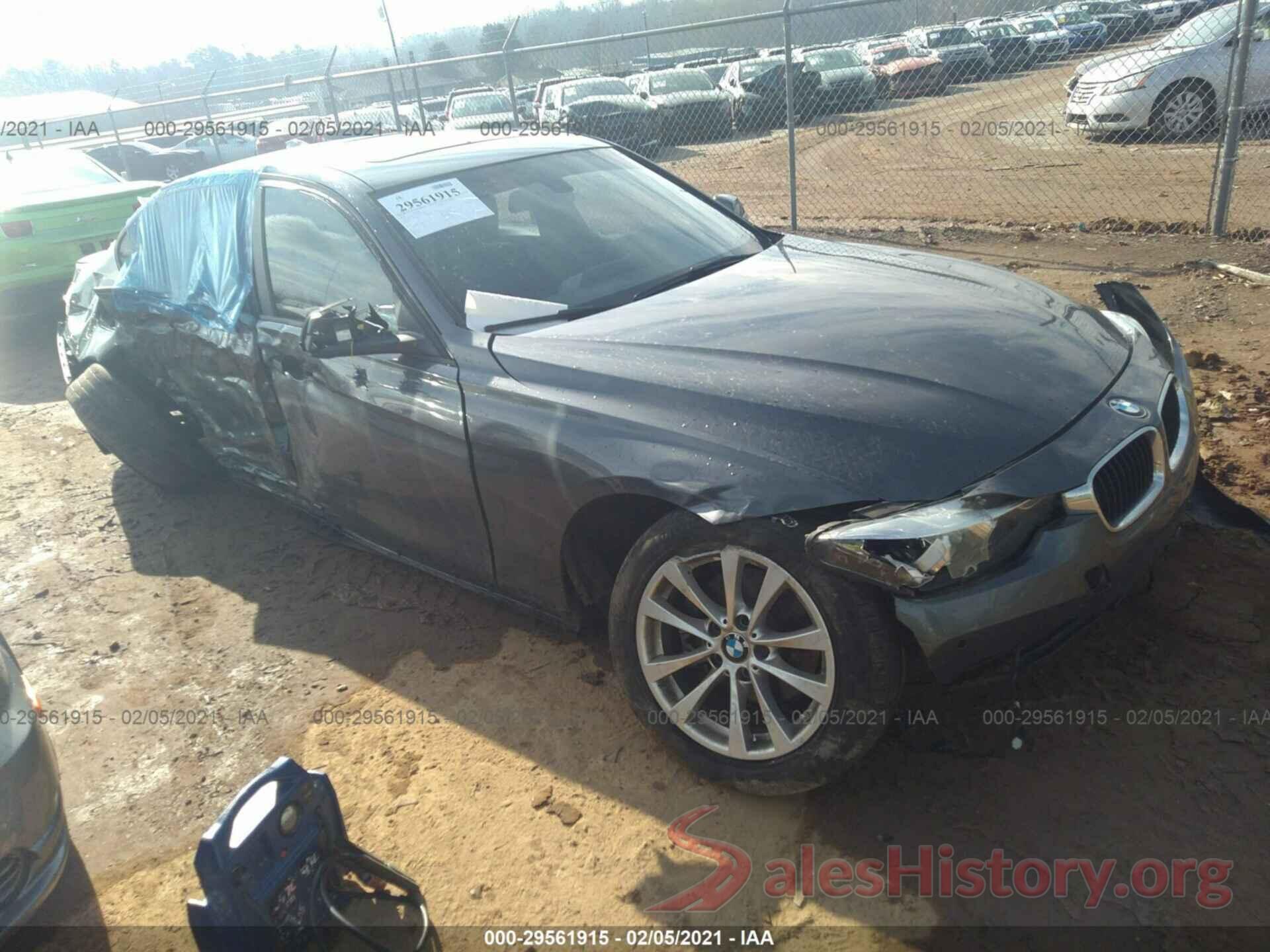 WBA8E1G5XGNT37071 2016 BMW 3 SERIES