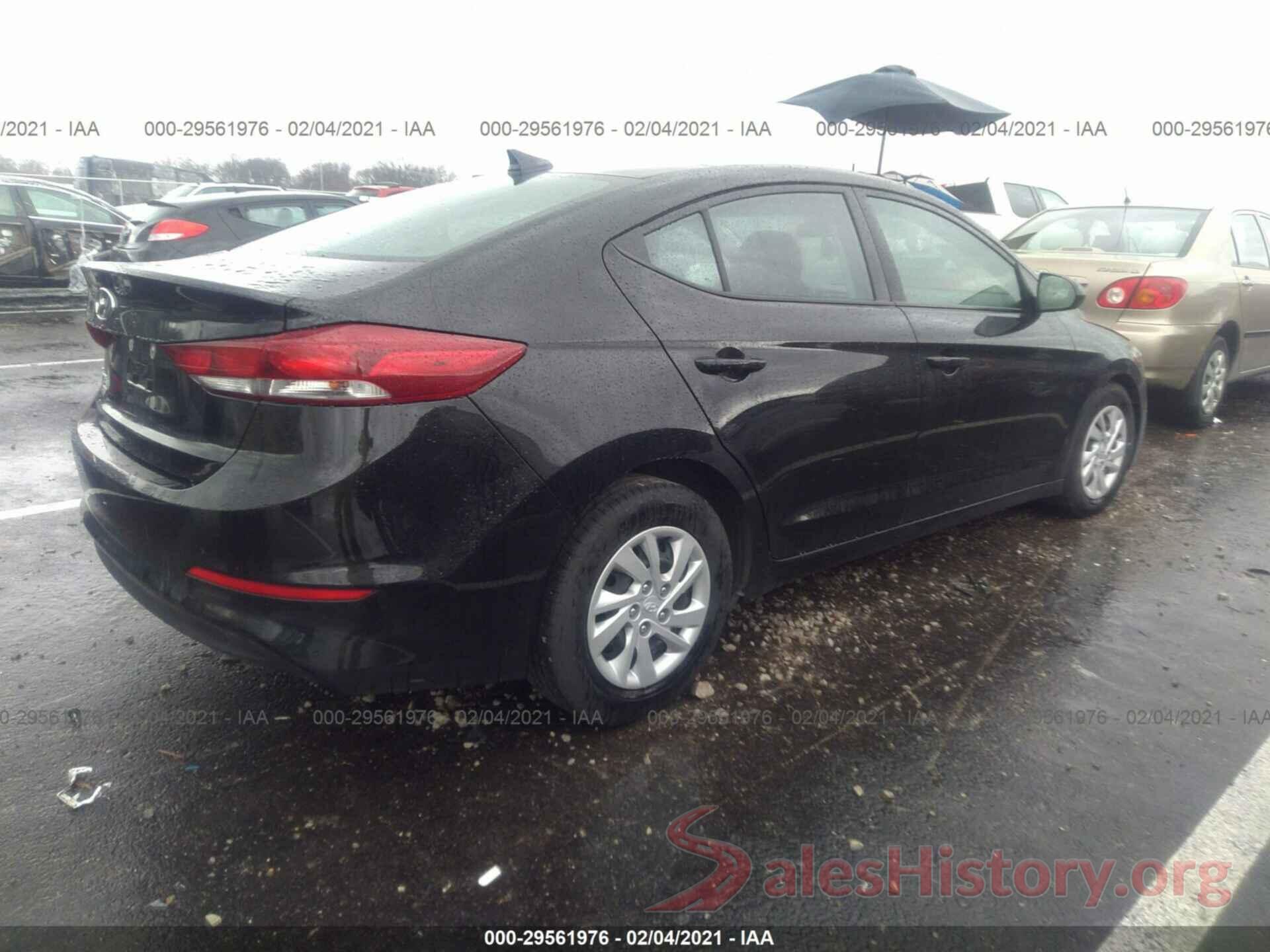 5NPD74LF8JH395456 2018 HYUNDAI ELANTRA