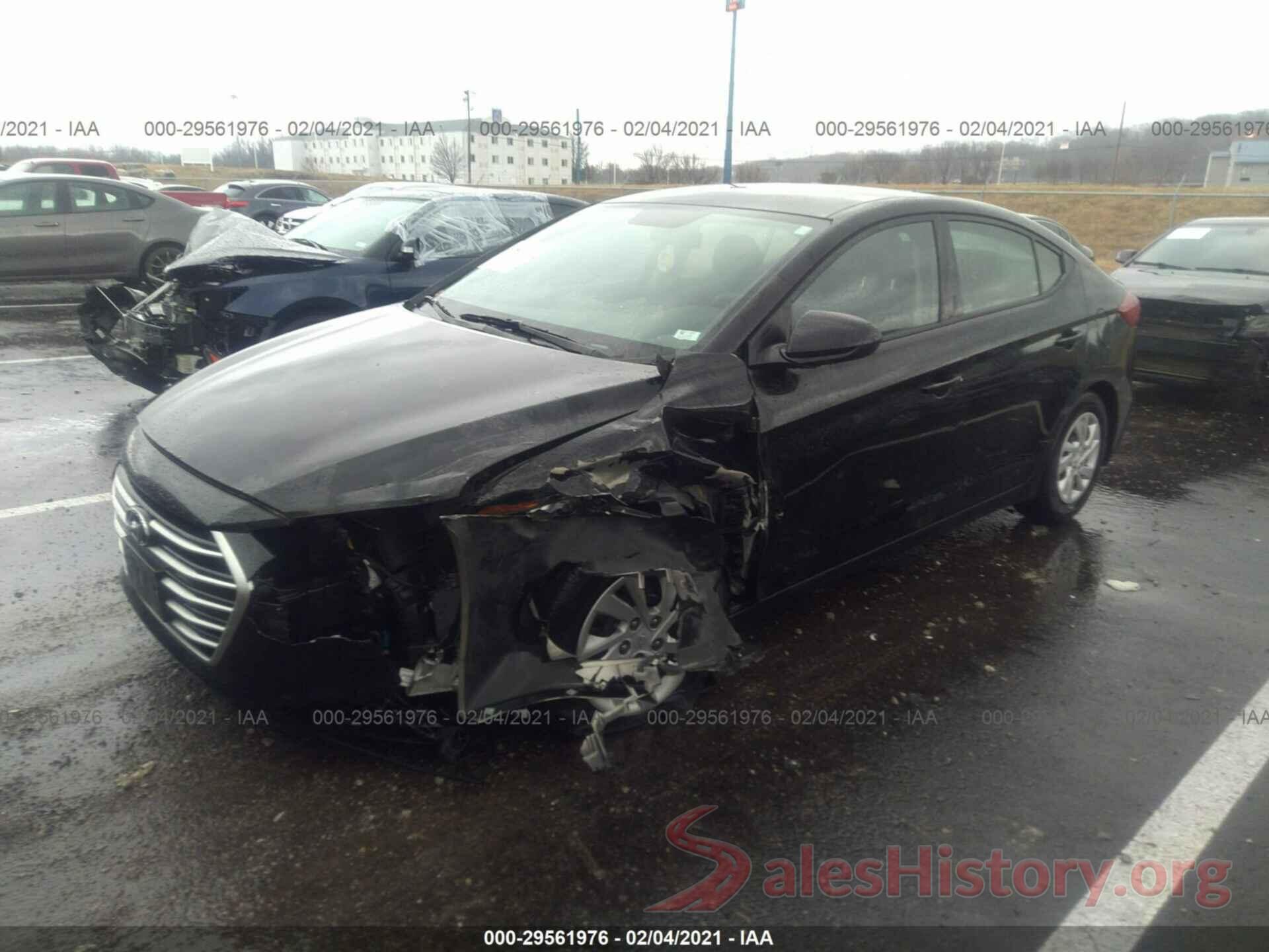 5NPD74LF8JH395456 2018 HYUNDAI ELANTRA