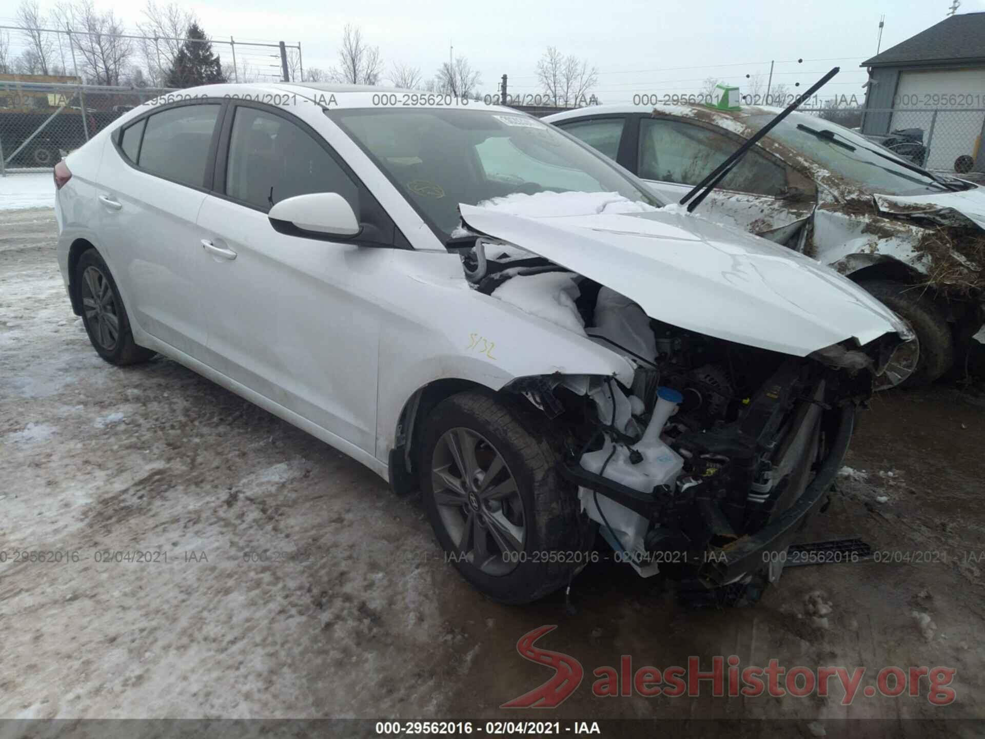 5NPD84LF8JH349025 2018 HYUNDAI ELANTRA