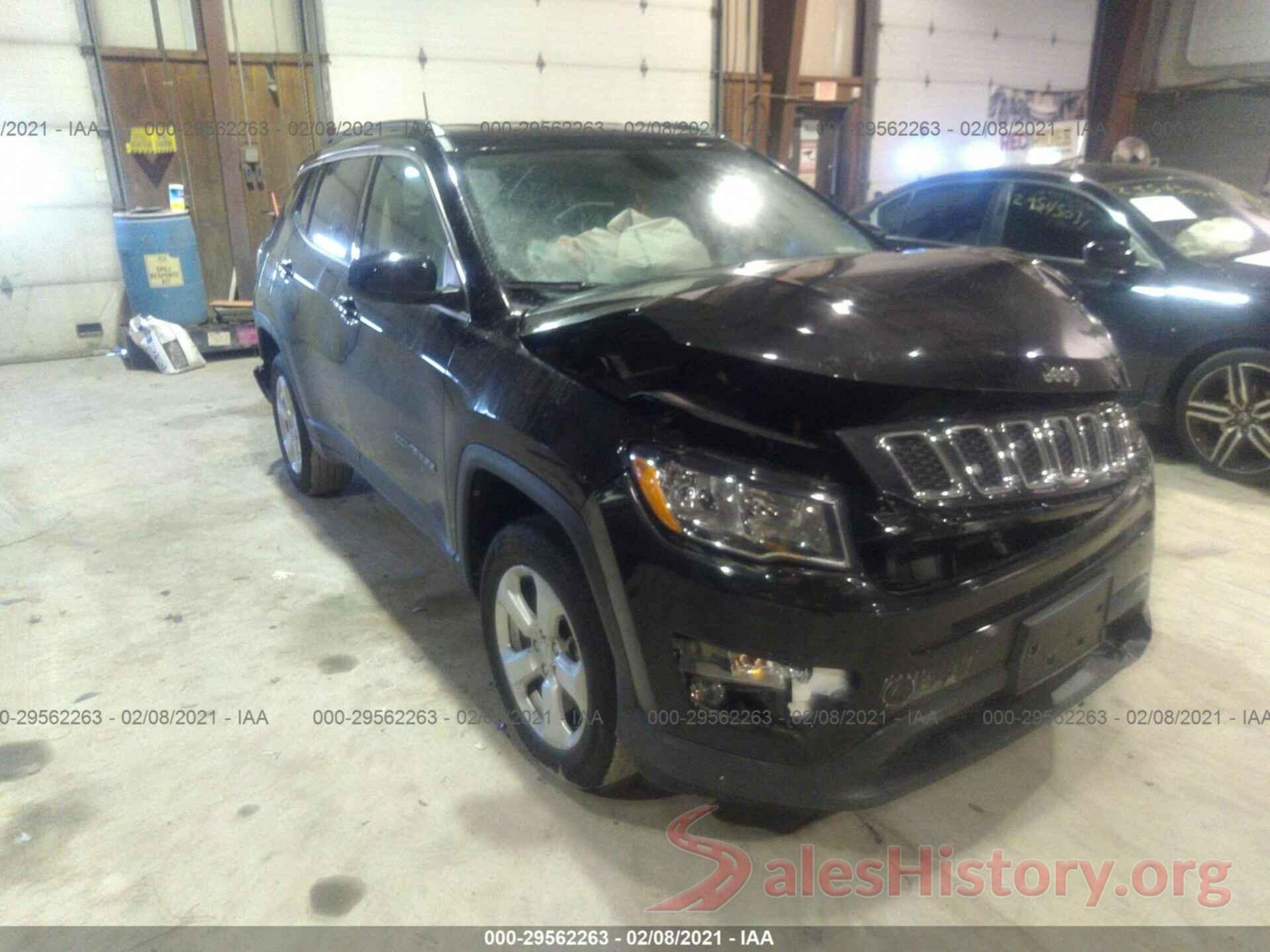 3C4NJDBB9LT138717 2020 JEEP COMPASS