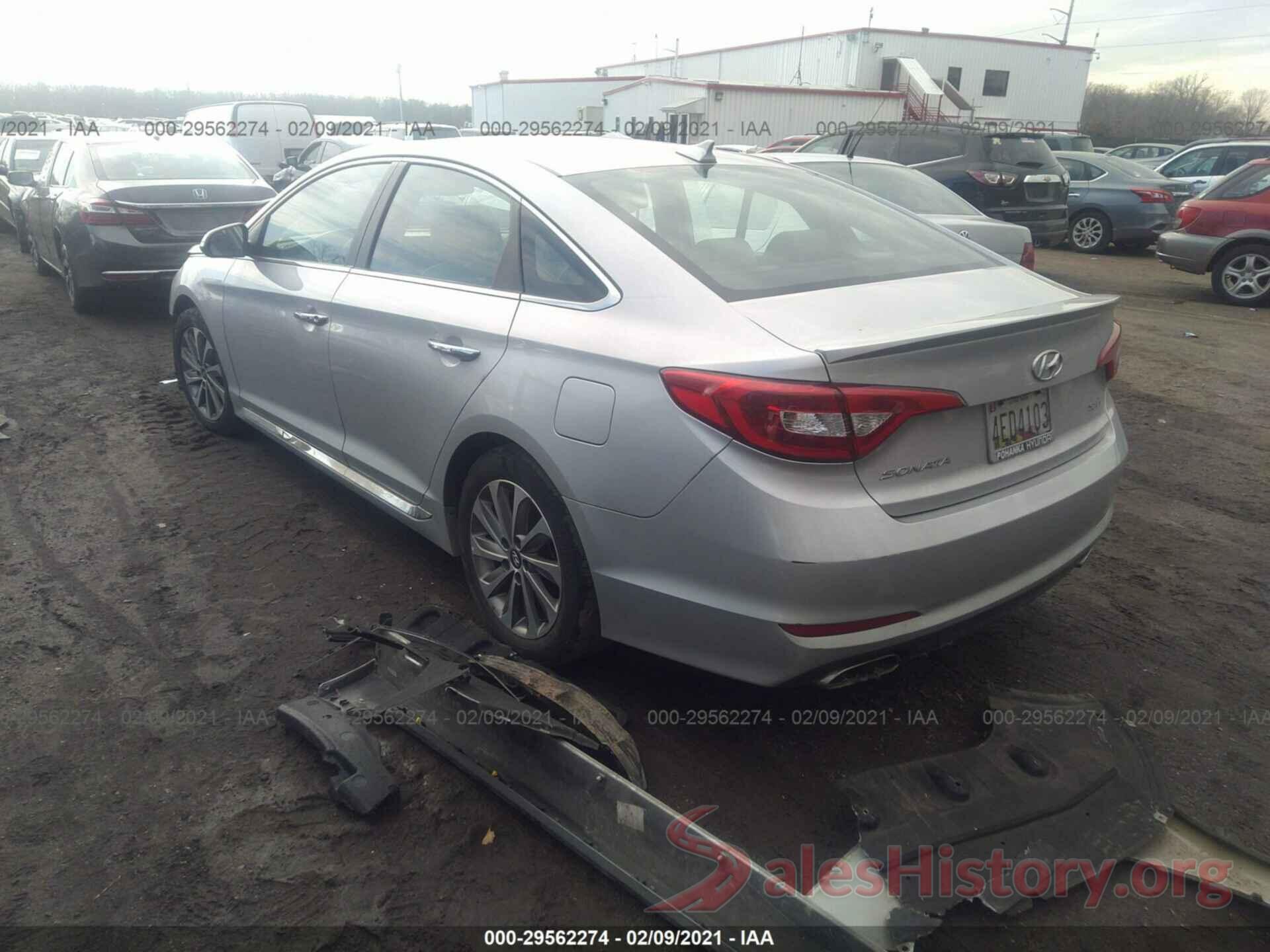 5NPE34AFXGH434592 2016 HYUNDAI SONATA