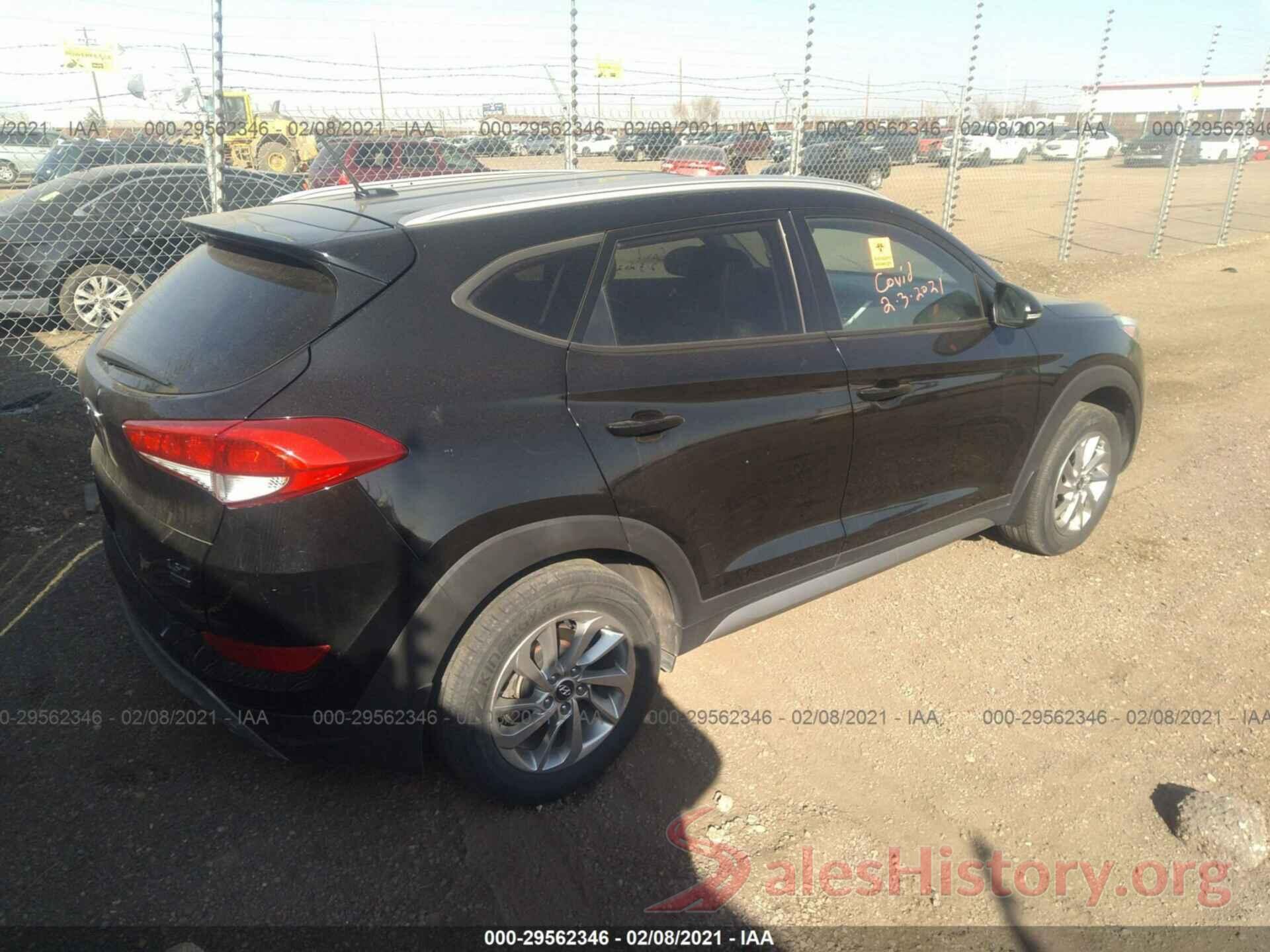 KM8J3CA27HU315620 2017 HYUNDAI TUCSON