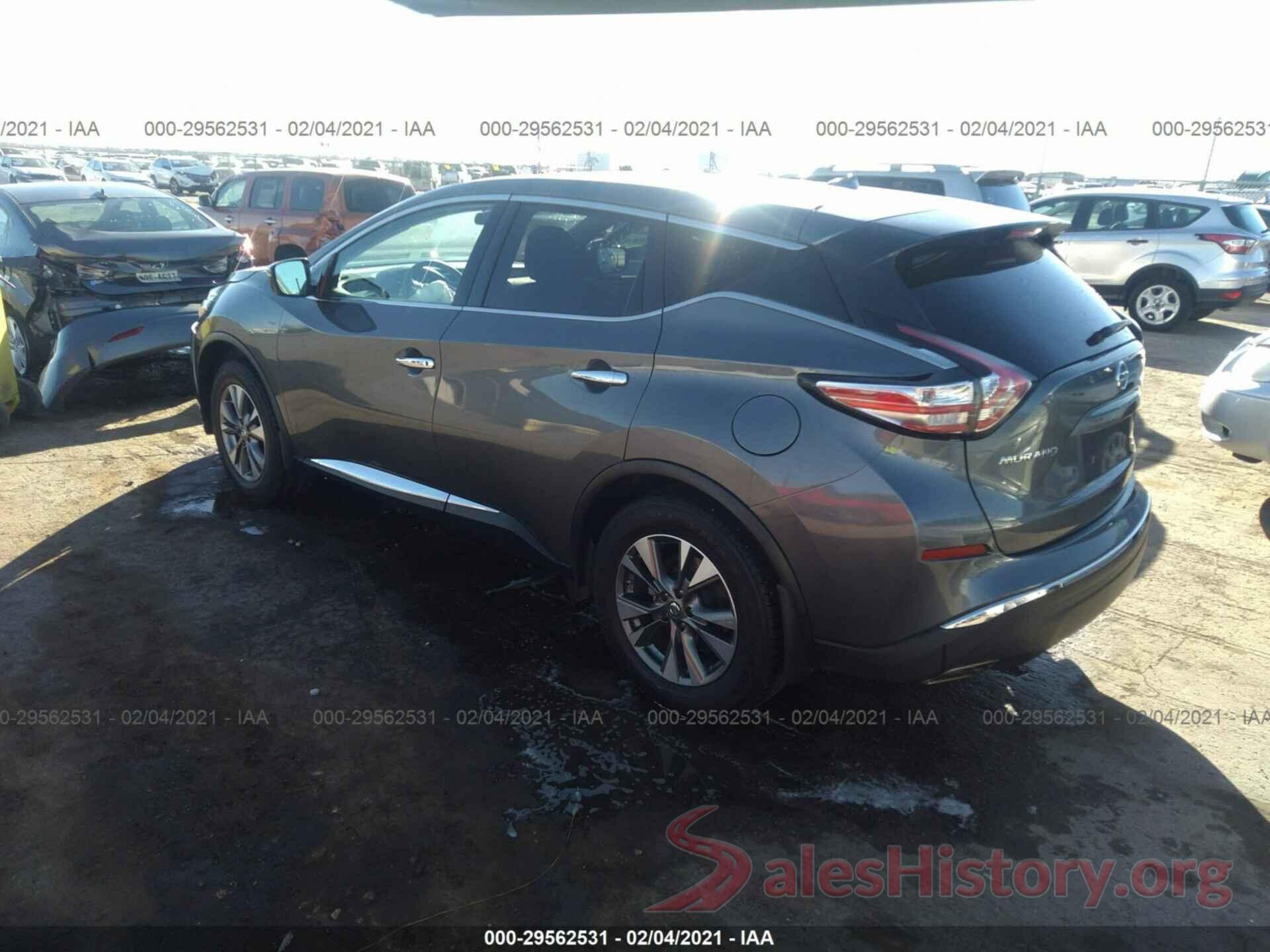 5N1AZ2MH7GN105584 2016 NISSAN MURANO