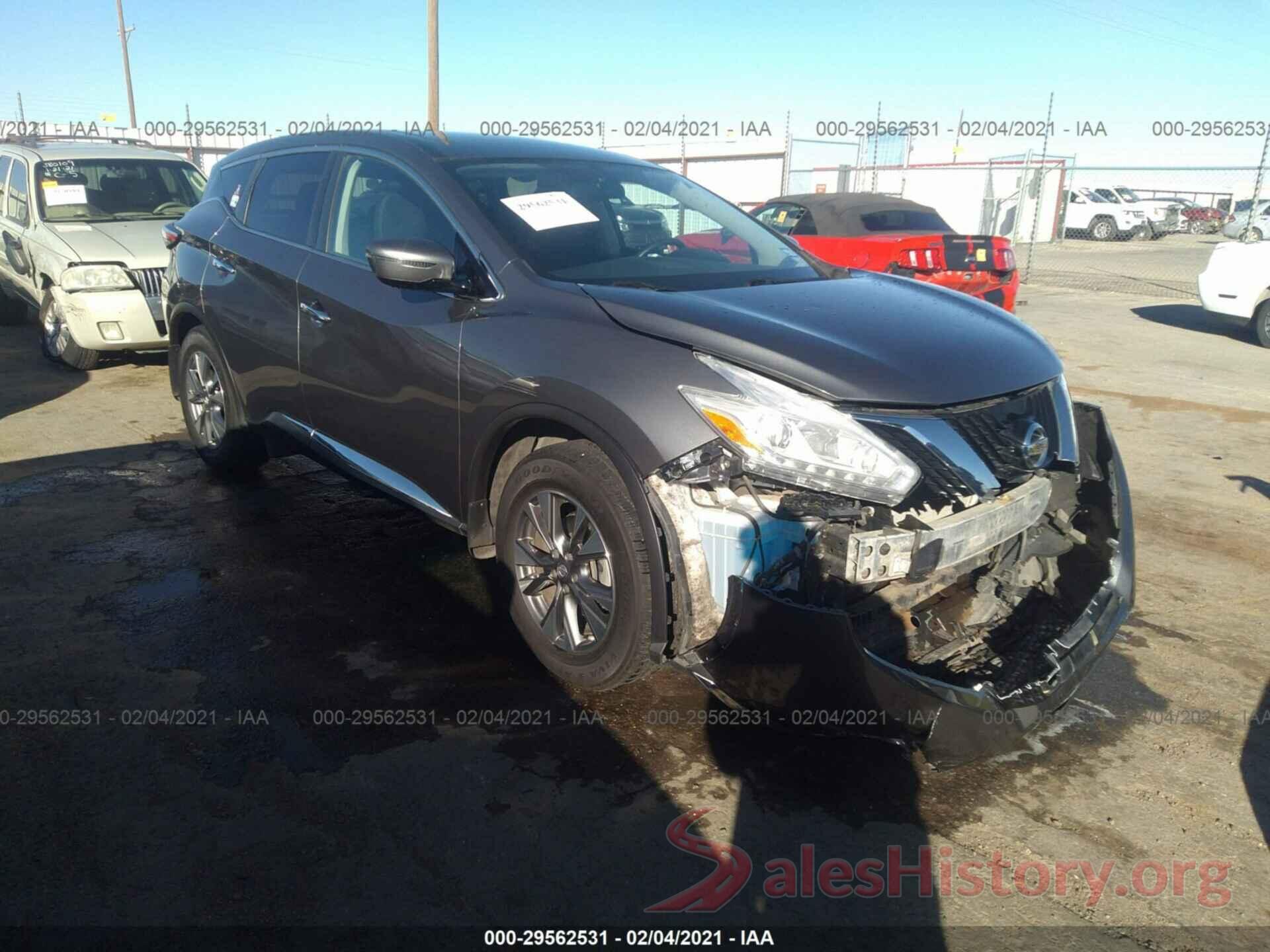 5N1AZ2MH7GN105584 2016 NISSAN MURANO