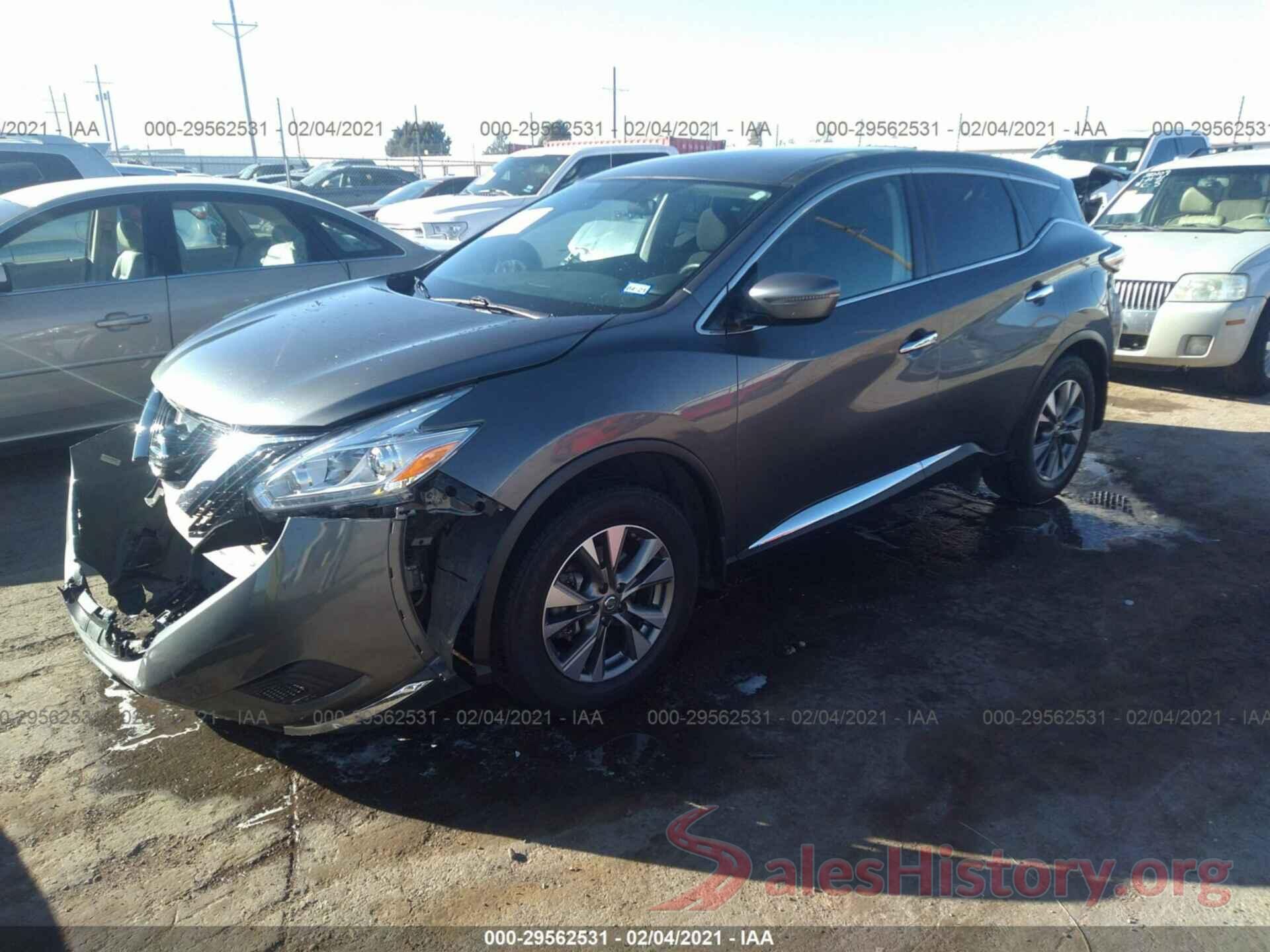 5N1AZ2MH7GN105584 2016 NISSAN MURANO